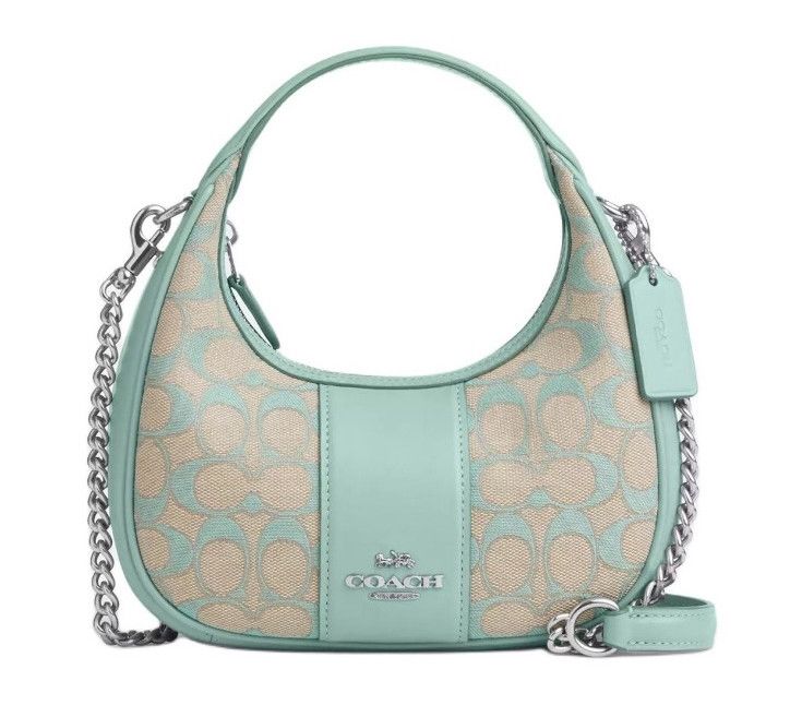 Coach Carmen Mini Crossbody In Signature Jacquard CT773 Size ONE SIZE - 1 Thumbnail