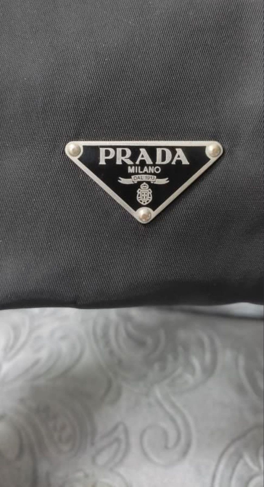 Prada Authentic Prada Nylon Black Crossbody Bag Size ONE SIZE - 3 Thumbnail