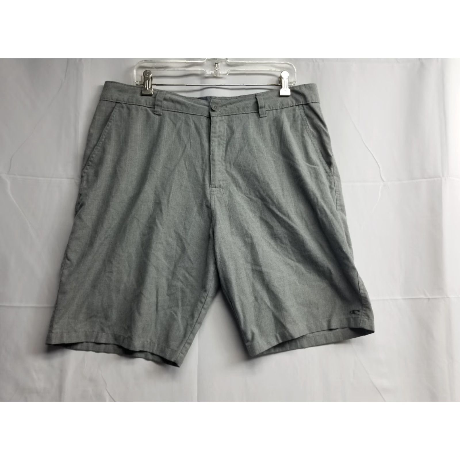 O'Neill O'Neill Shorts Mens 36 Gray Casual Solid Pocket Chino Stretch Regular Beach Modern Look Size US 36 / EU 52 - 2 Thumbnail