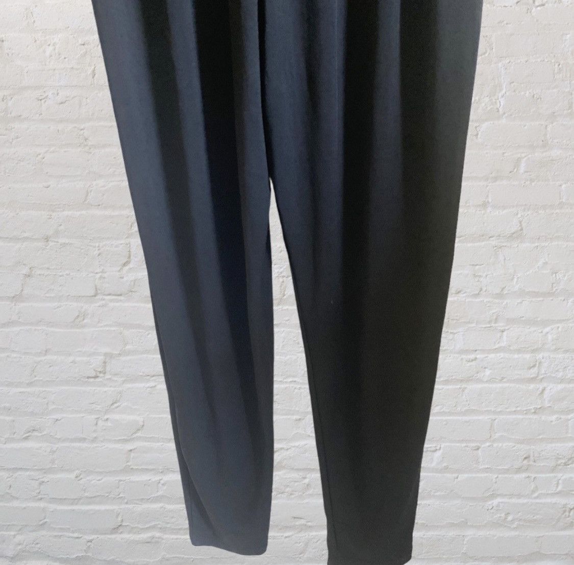 Other CHARLOTTE RUSSE PLUNGING SHOE TIE FRONT SLEEVELESS JUMPSUIT Size 26" / US 2 / IT 38 - 7 Thumbnail