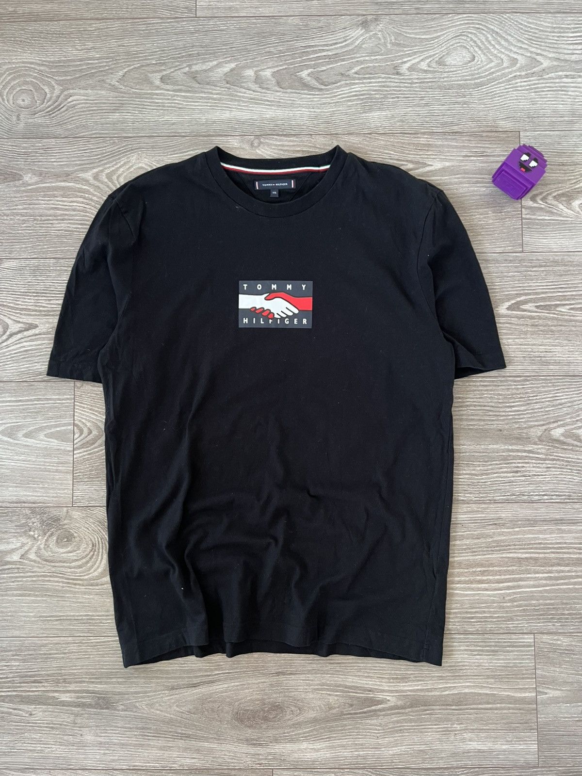 Tommy Hilfiger ‼️TOMMY HILFIGER CAPSULE COLLECTION “One Planet” Big Logo Tee Size US XXL / EU 58 / 5 - 8 Thumbnail