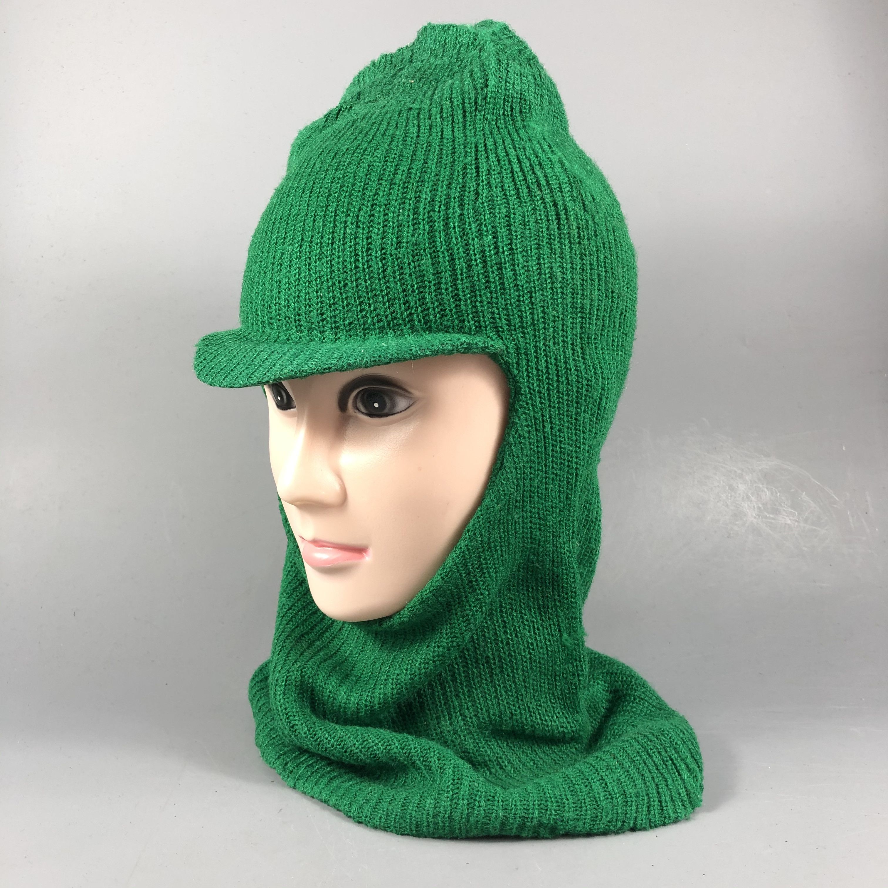 Japanese Brand Visor Balaclava Hat Beanie Size ONE SIZE - 2 Thumbnail
