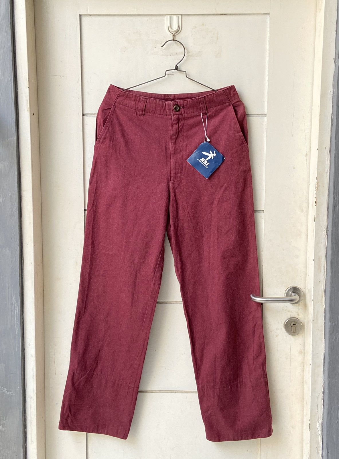 image of Hai Sporting Gear Red Long Sleeve Pants, Men's (Size 28)