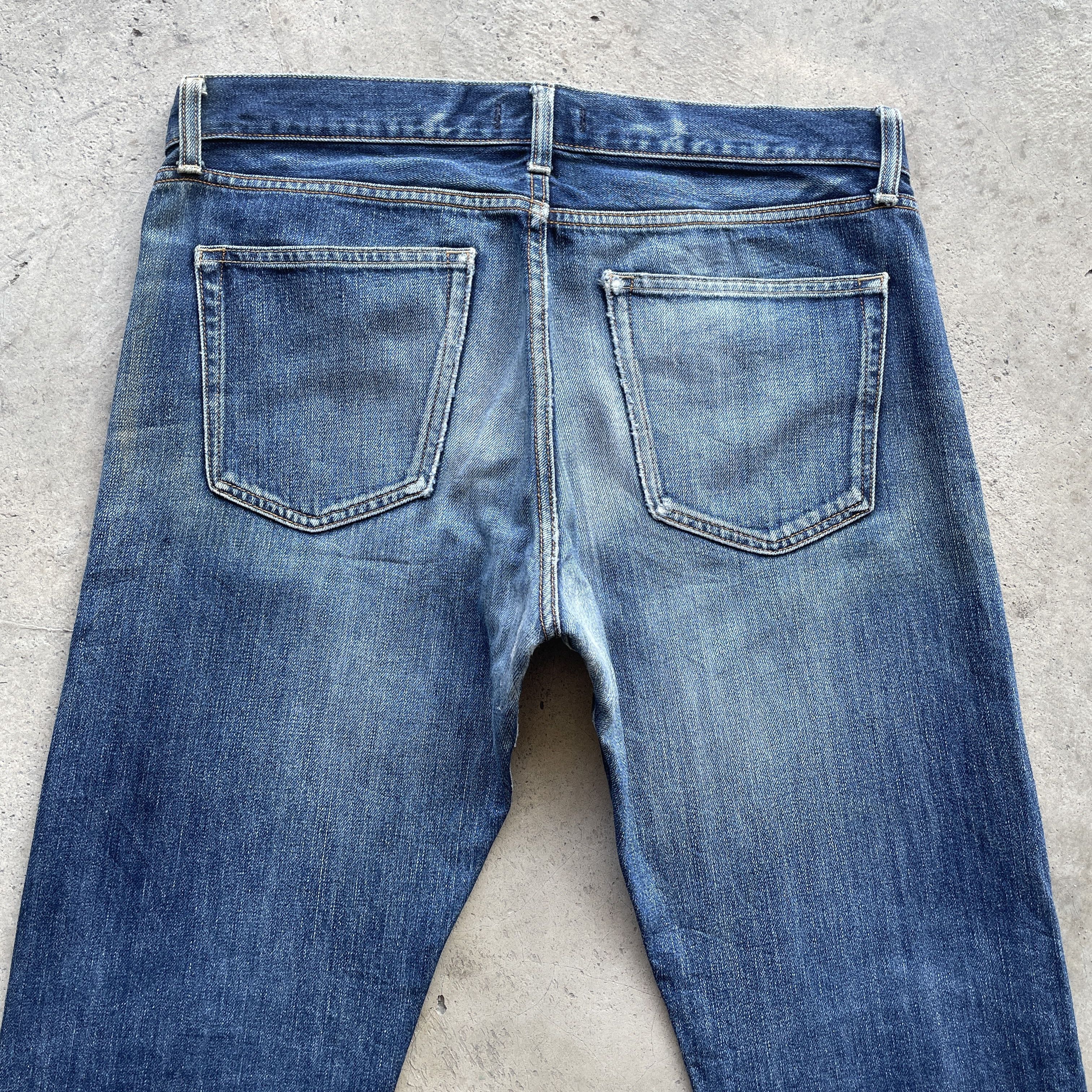 Japanese Brand Vintage Japanese Brand Faded Jeans Denim Pants W35 Size US 35 - 13 Thumbnail