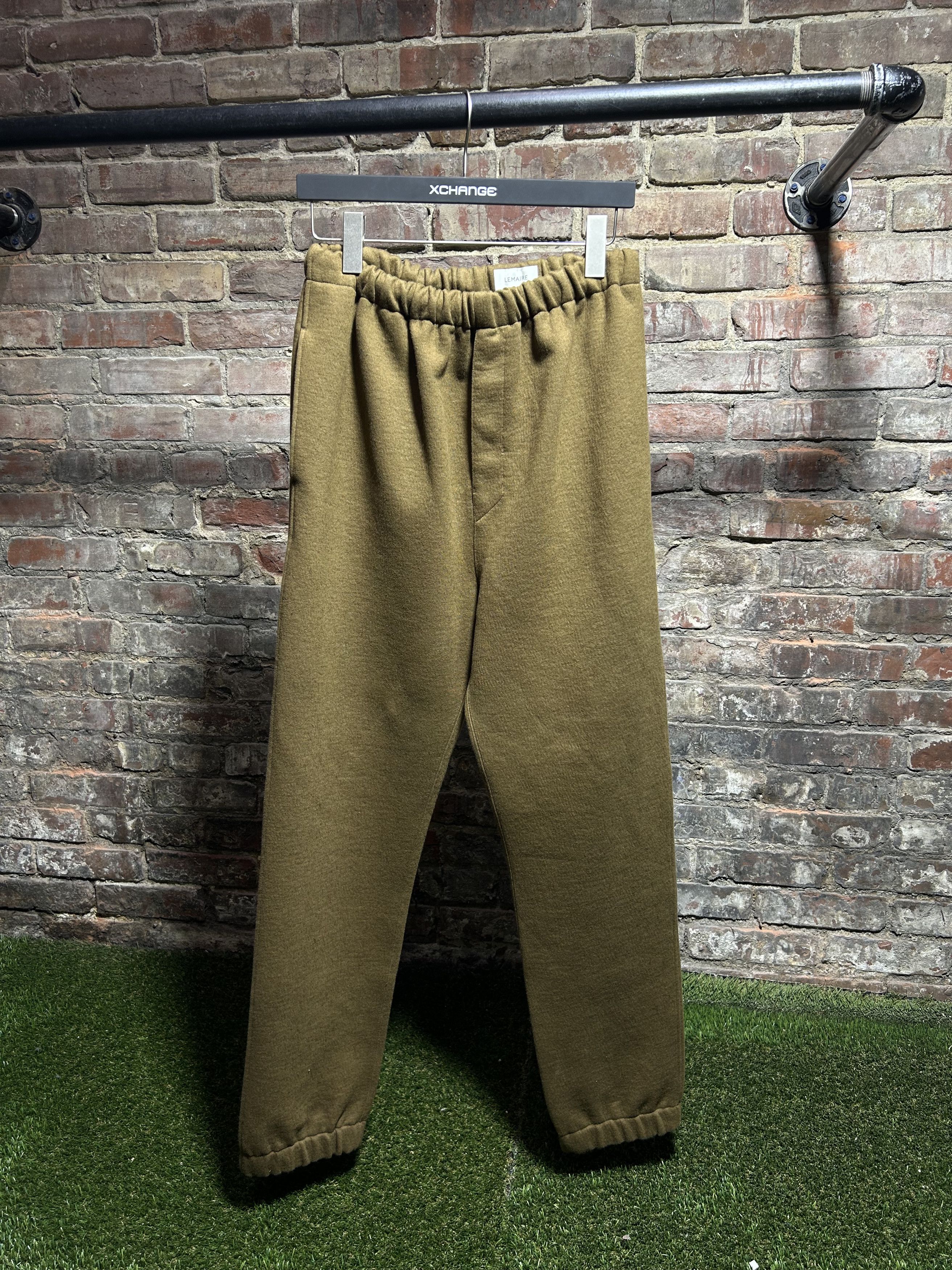 Lemaire Lemaire Brown Sweatpants Size US 30 / EU 46 - 1 Thumbnail
