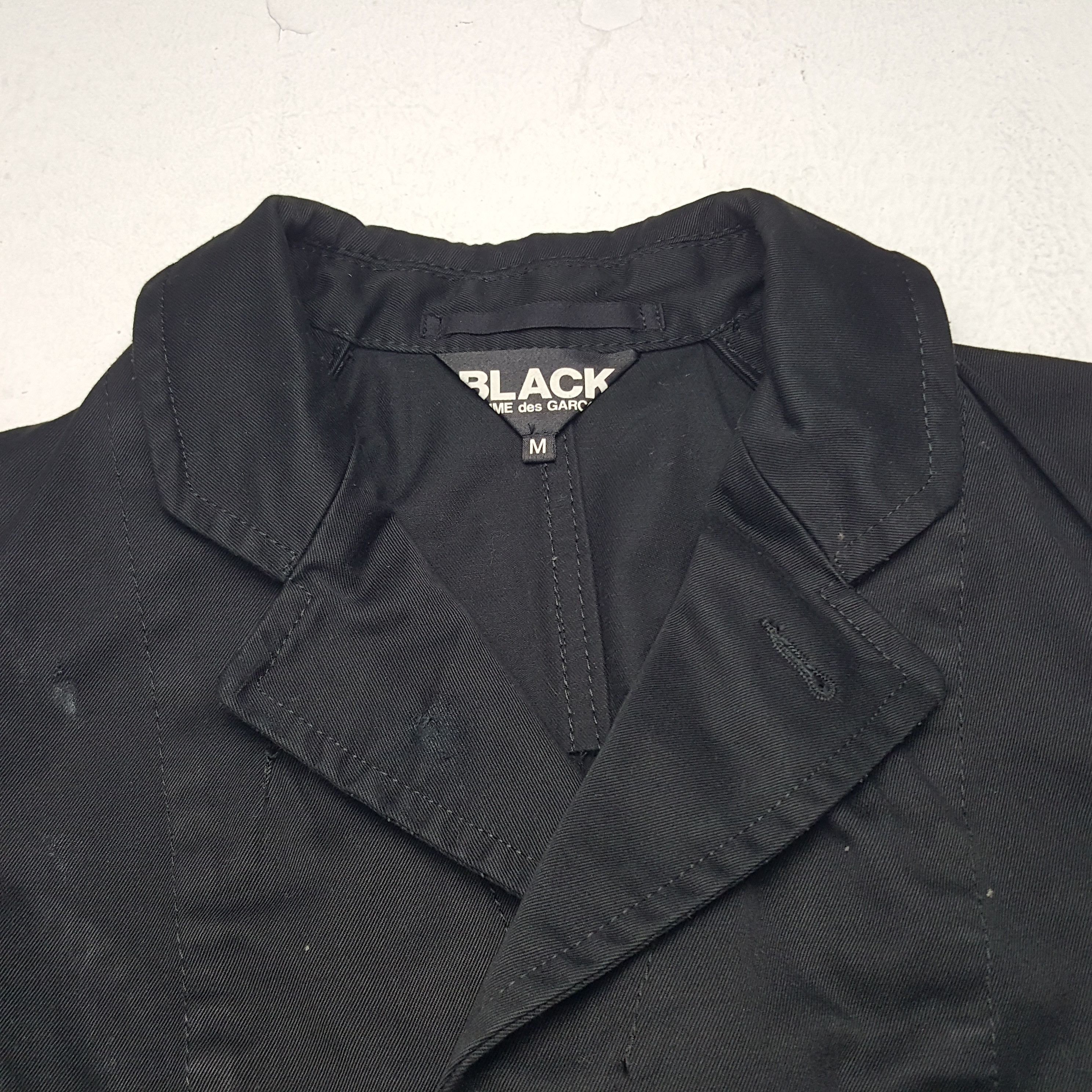 Comme des Garcons × Japanese Brand × Vintage Vintage Black Comme des Blazer Coat Jacket Size US XS / EU 42 / 0 - 3 Thumbnail