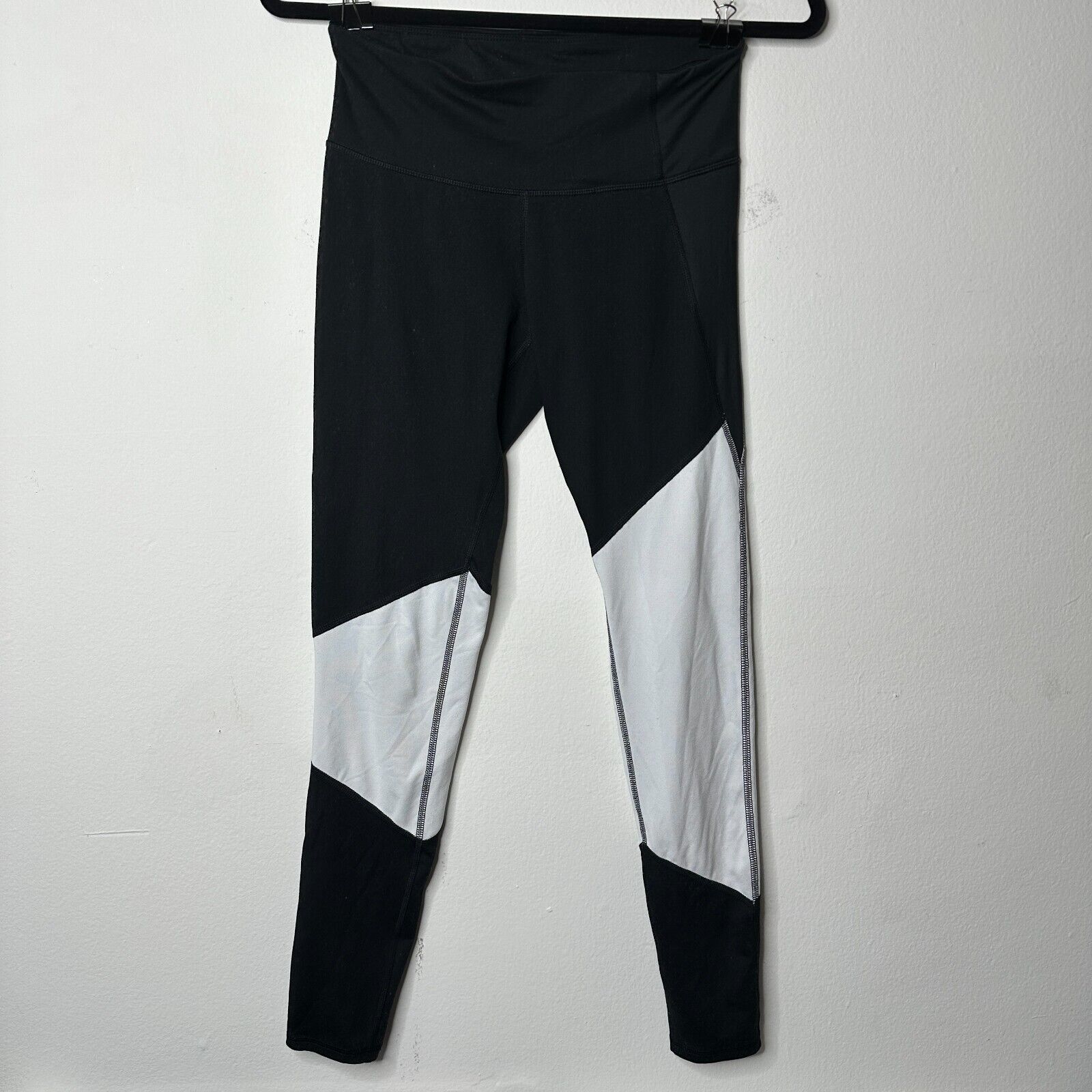 Champion Champion Duo dry+ Black White Leggings Mid Rise Yoga Pant S Size 27" / US 4 / IT 40 - 8 Thumbnail