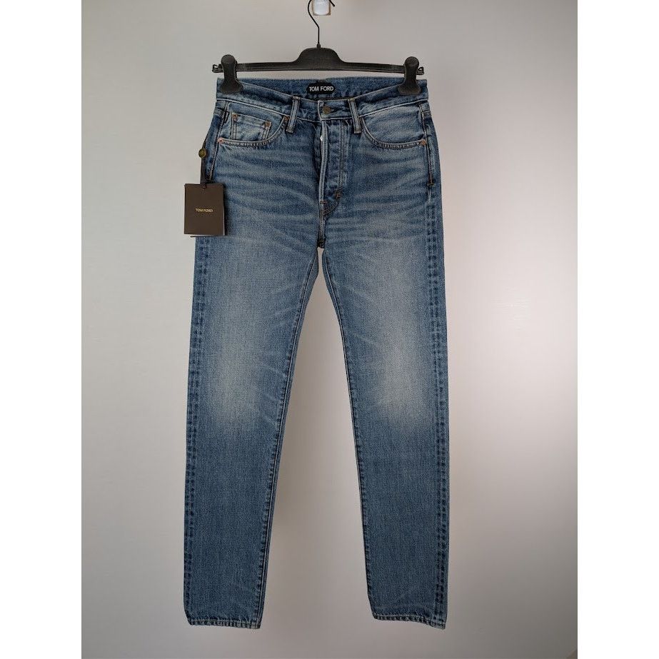 Tom Ford o1rshd1 Denim Jeans in Blue Size US 30 / EU 46 - 2 Thumbnail