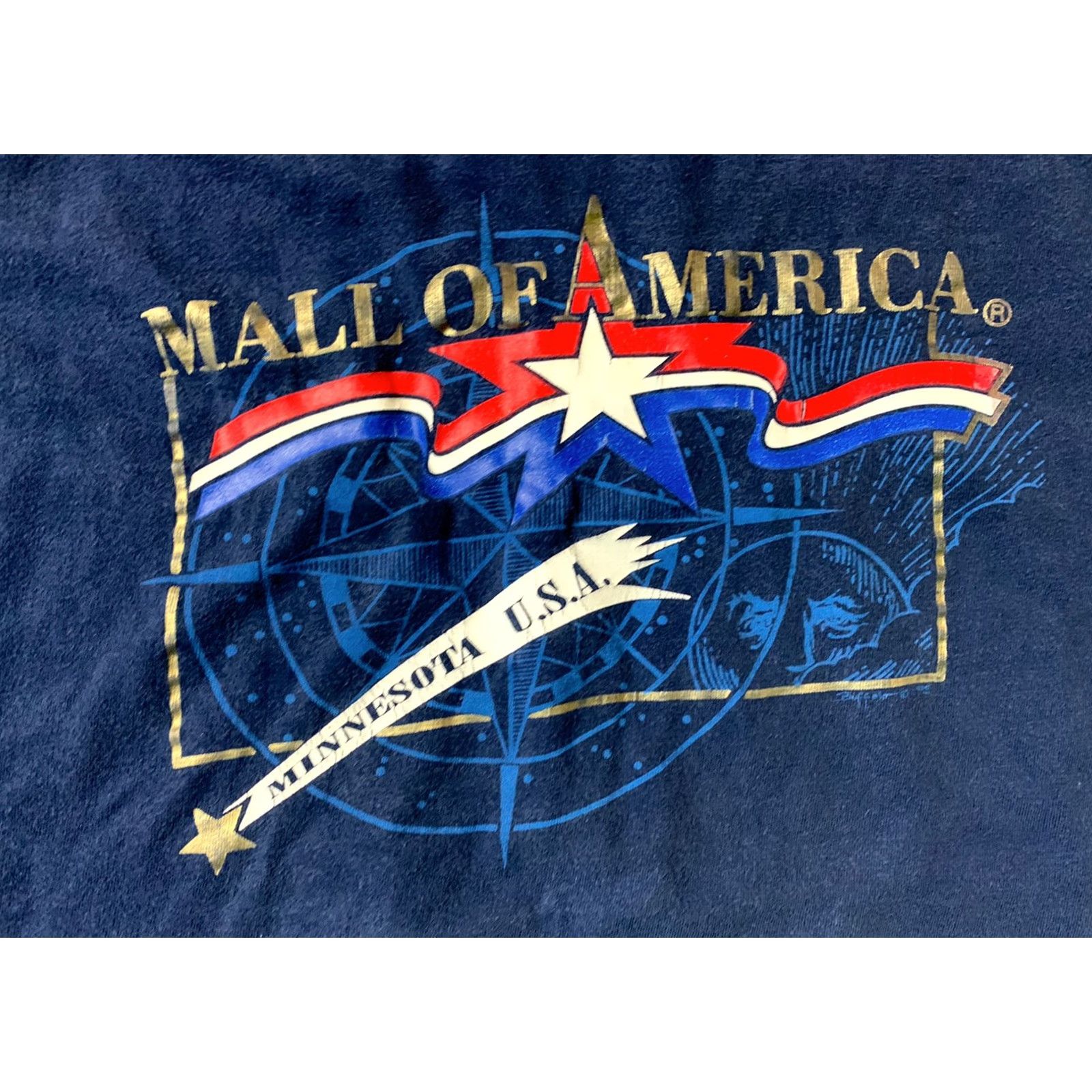 Hanes VINTAGE 90s Hanes Single Stitch T Shirt Blue XL Mens Size US XL / EU 56 / 4 - 2 Thumbnail