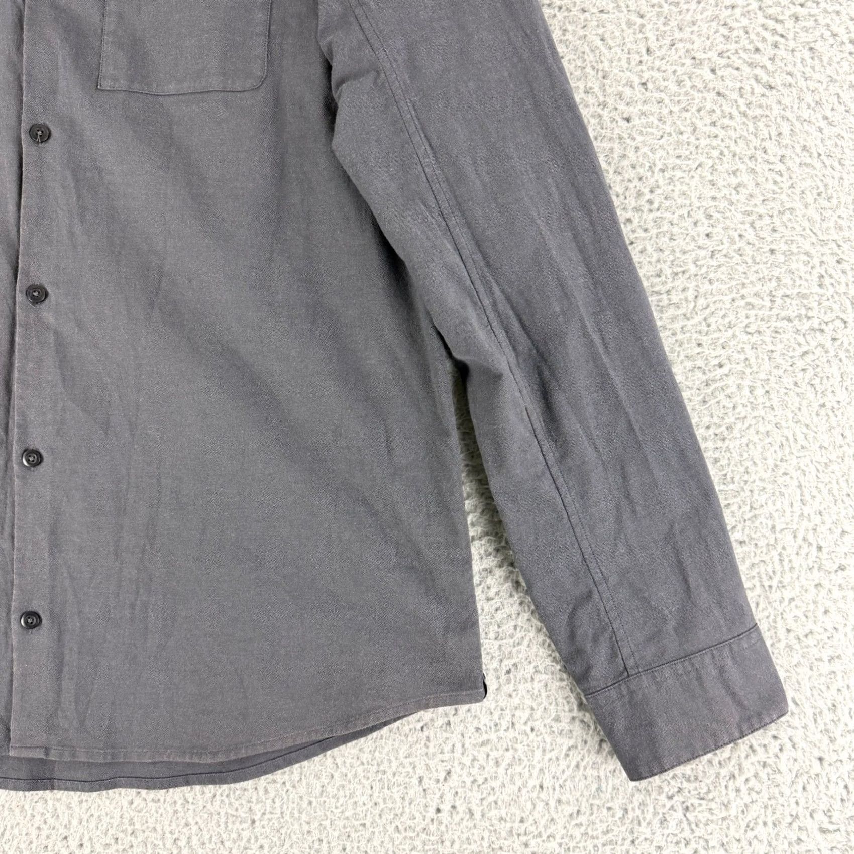 Lululemon Lululemon Button-Down Shirt Mens XL Gray Long Sleeve Pocket Technical Casual Size US XL / EU 56 / 4 - 4 Thumbnail