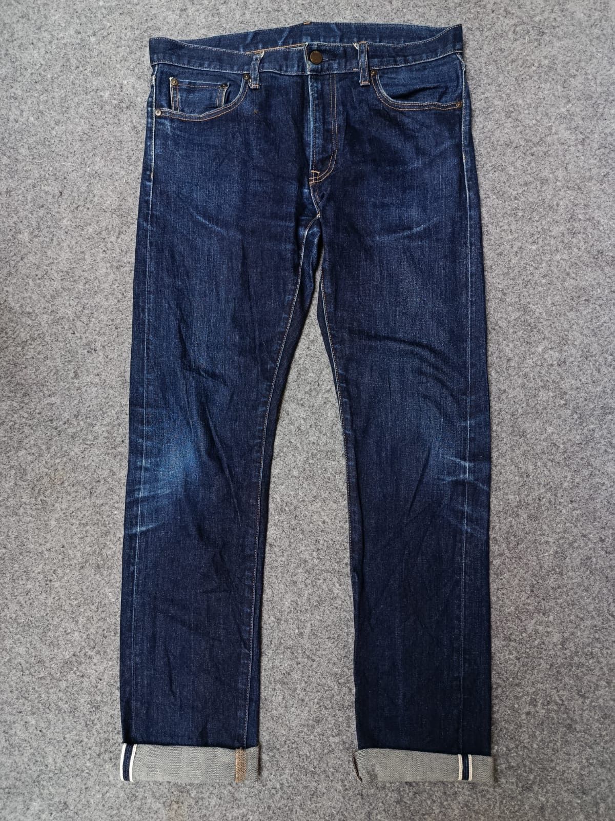 Uniqlo UNIQLO SELVEDGE JEANS Size US 34 / EU 50 - 2 Thumbnail