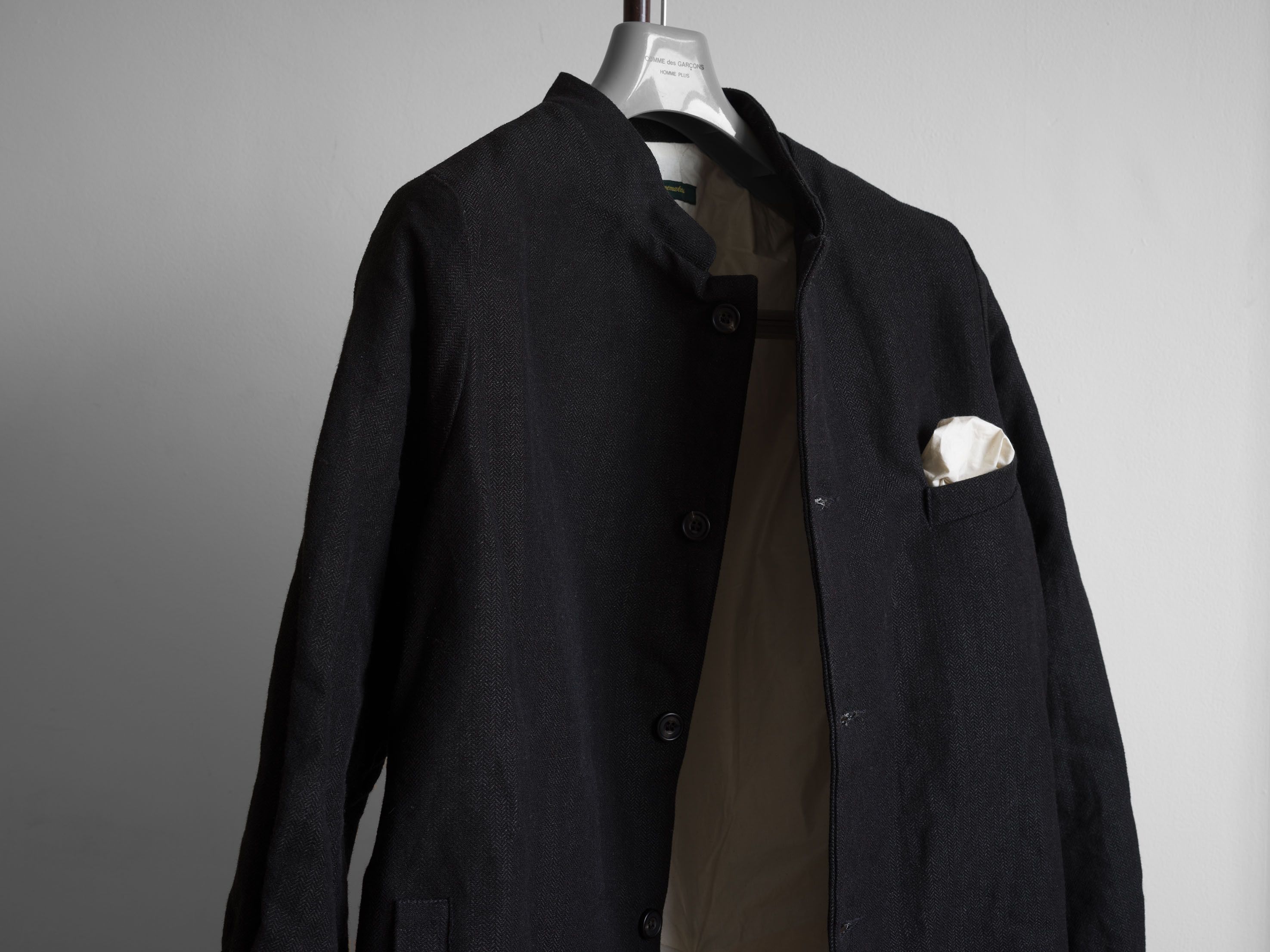 PAUL HARNDEN SHOEMAKERS SINGLE BREASTED ARTIST JACKET BLACK