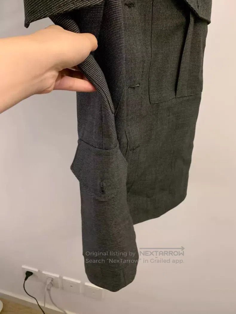 Dries Van Noten Dries Van Noten Black Midi Skirt Size 35" - 4 Thumbnail