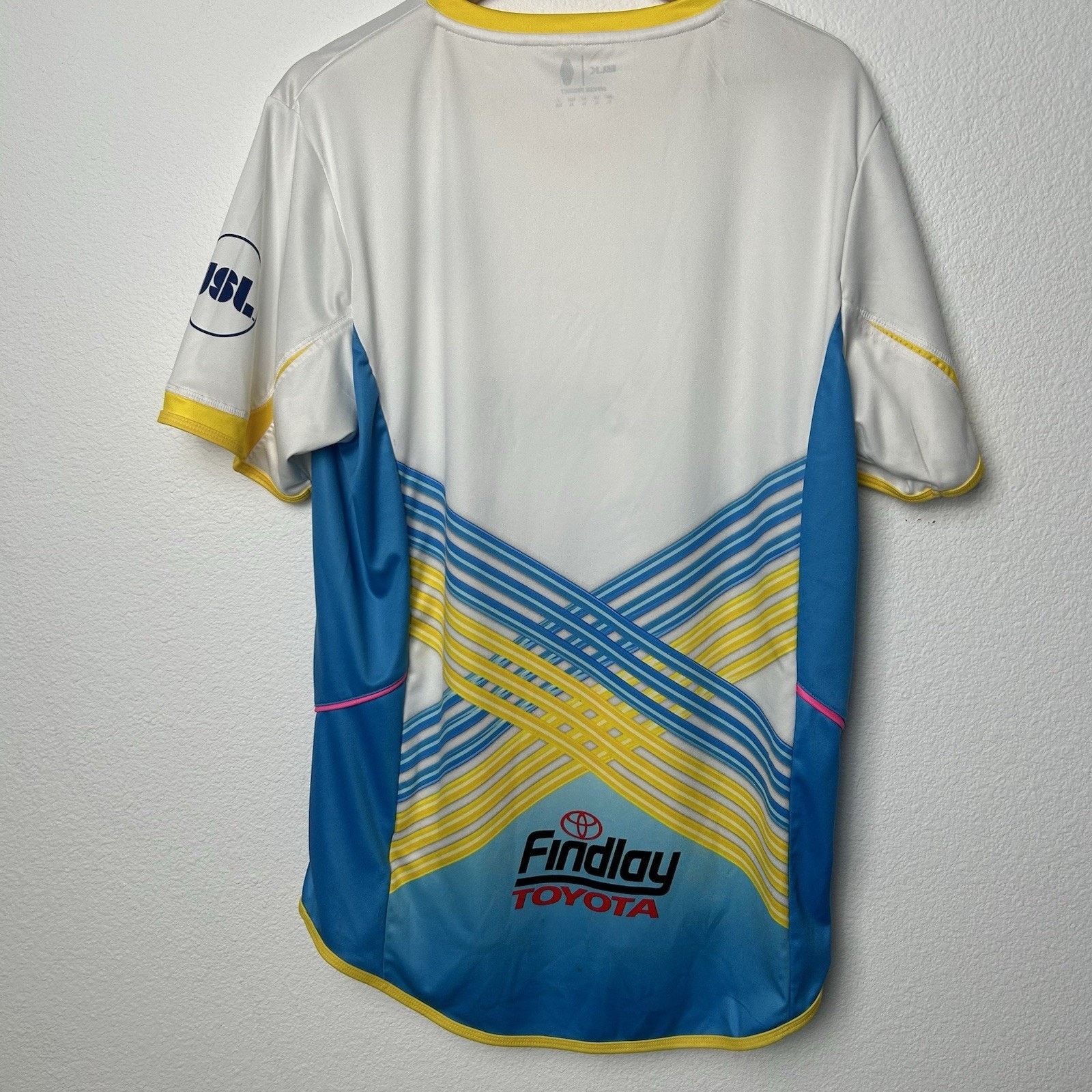Blk Dnm Las Vegas Lights FC Jersey XL BLK 2018 Away White USL Futbol Size US XL / EU 56 / 4 - 2 Thumbnail