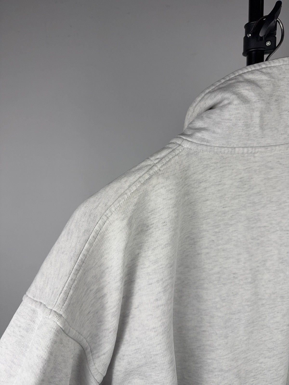 Lacoste 80s Chemise Lacoste Half Zip Sweatshirt Grey Made in France Size US M / EU 48-50 / 2 - 17 Thumbnail