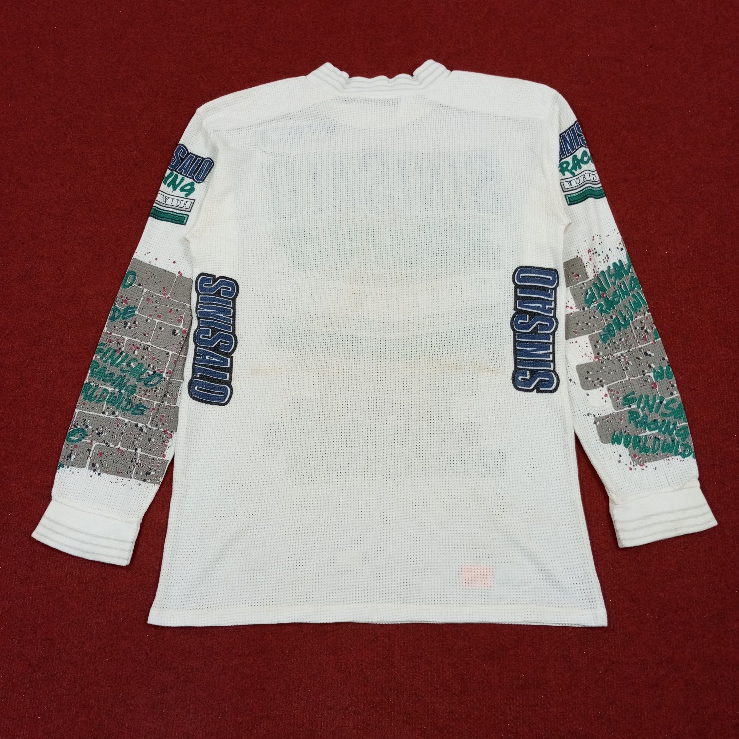 Vintage Sinisalo Racing Worldwide Motocross Sports Vintage Tshirt Size US M / EU 48-50 / 2 - 3 Thumbnail