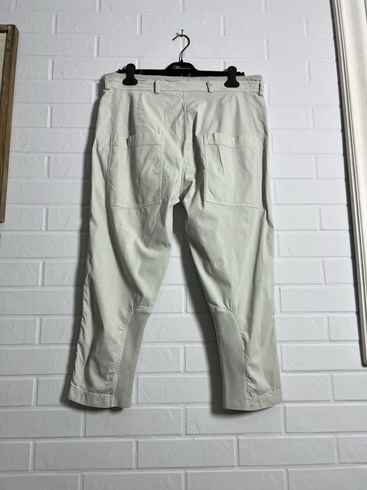Rundholz Rundholz DIP Women’s Pants Grey Feels Cotton Size L-XL Size 32" / US 10 / IT 46 - 7 Thumbnail