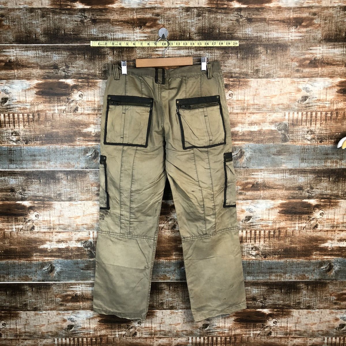 Faded Glory Ikca utility tactical punk Cargo Multipocket Pants #A1399 Size US 31 - 14 Thumbnail