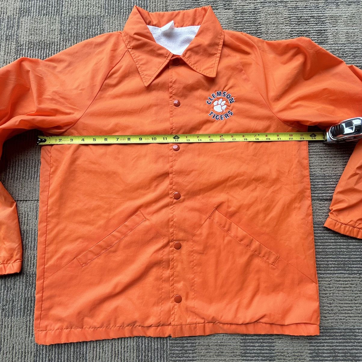 Vintage Vintage 90’s Clemson Tigers Orange Button-Up Jacket Size US M / EU 48-50 / 2 - 6 Thumbnail