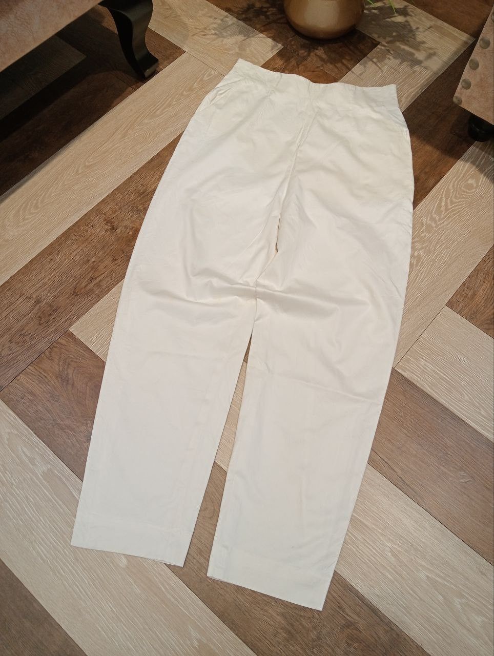 Christian Dior Monsieur VINTAGE CHRISTIAN DIOR WHITE PANTS Size 28" / US 6 / IT 42 - 2 Thumbnail