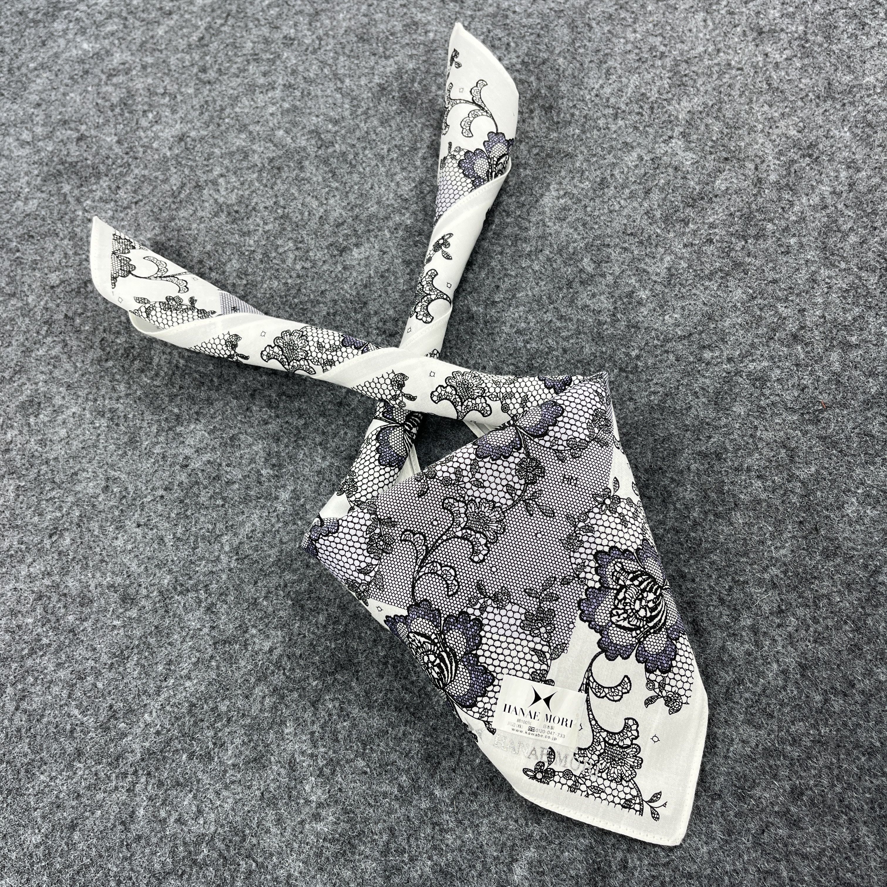 Hanae Mori Hanae Mori Bandana / Handkerchief / Neckerchief B839 Size ONE SIZE - 9 Thumbnail