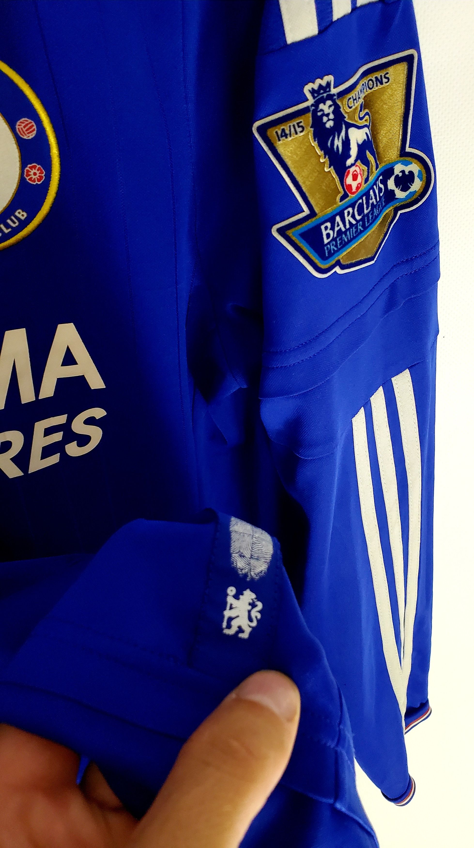 Adidas × Chelsea Soccer CHELSEA 2015 2016 HOME JERSEY ADIDAS Longsleeve # 5 Zouma M Size US M / EU 48-50 / 2 - 5 Thumbnail