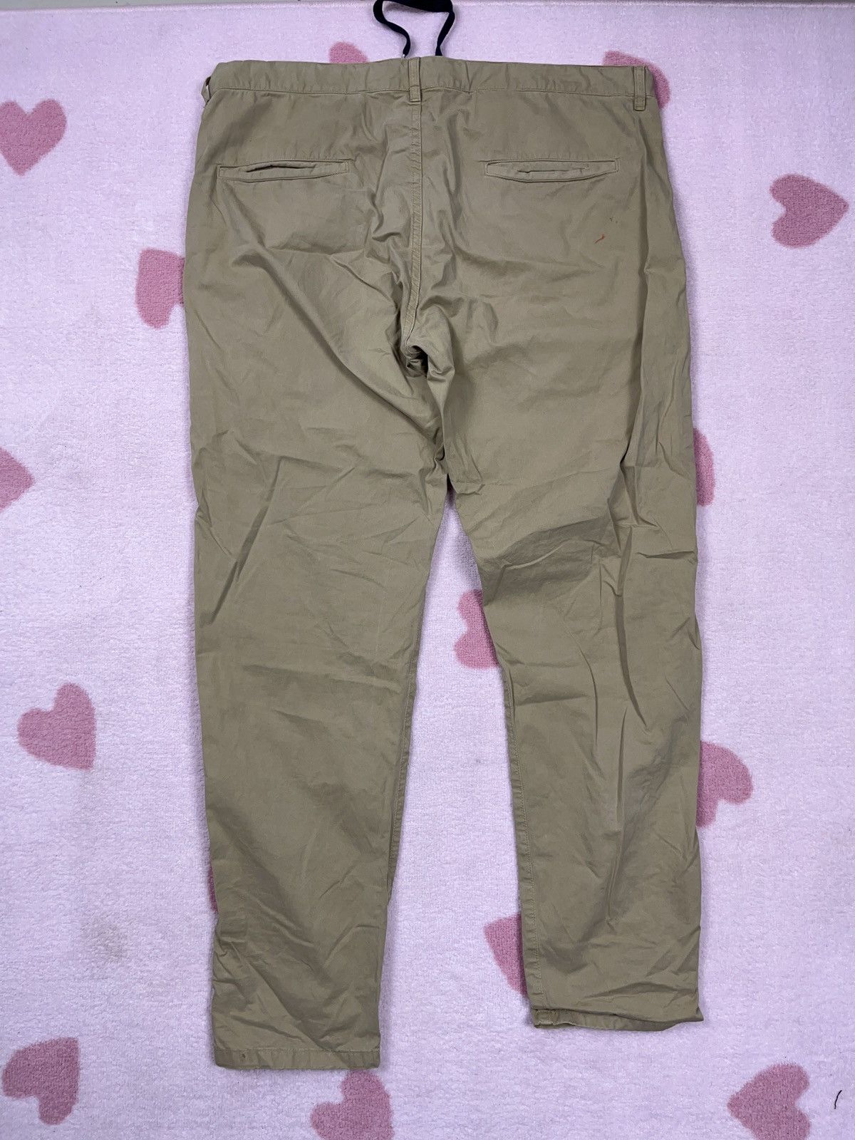 Designer ➕ aspesi 40” sand chino casual essential pants old money Size US 40 / EU 56 - 2 Thumbnail