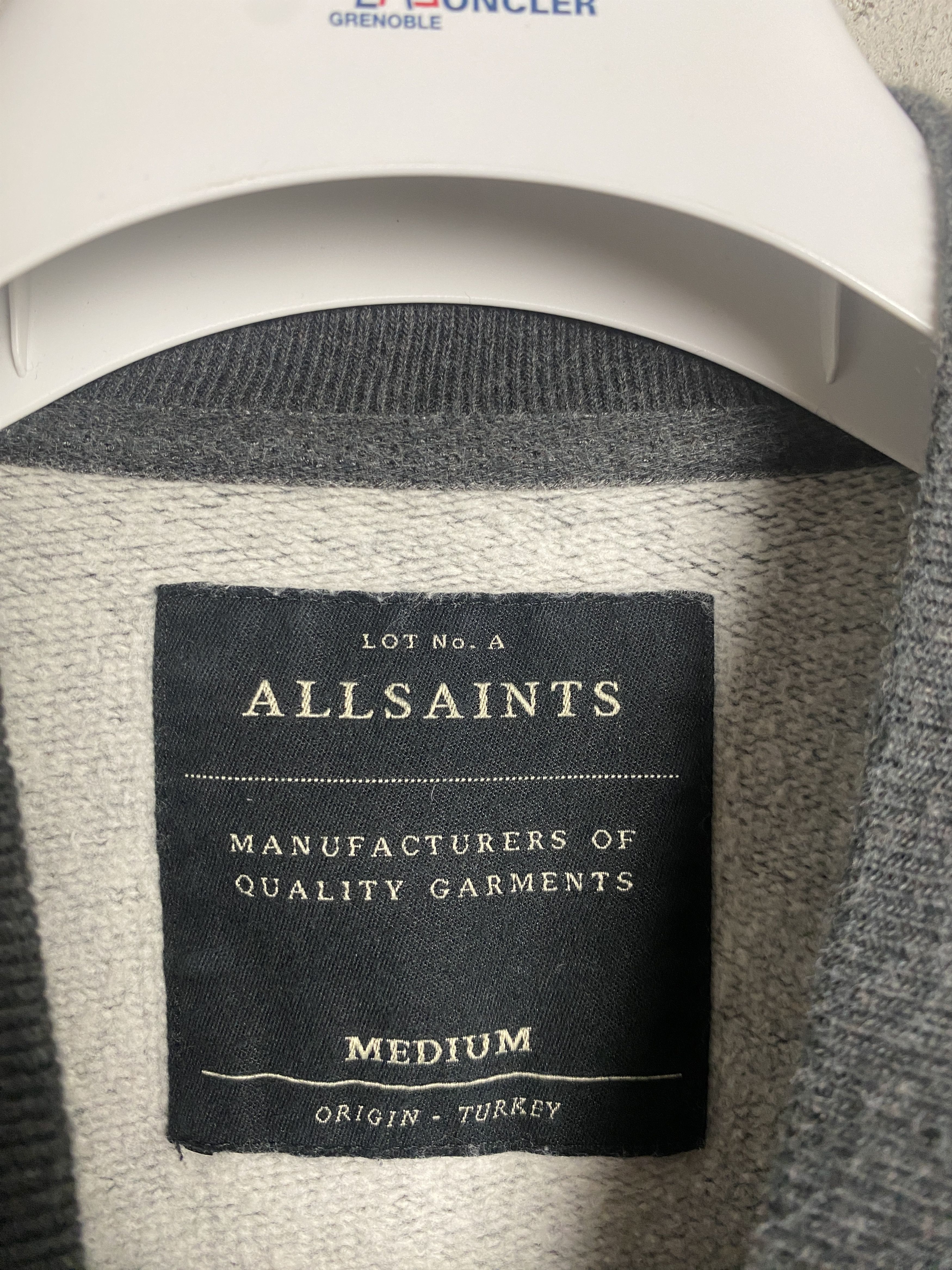 Allsaints Allsaints Oldsen Bomber zip-up sweatshirt casual Size US M / EU 48-50 / 2 - 3 Thumbnail