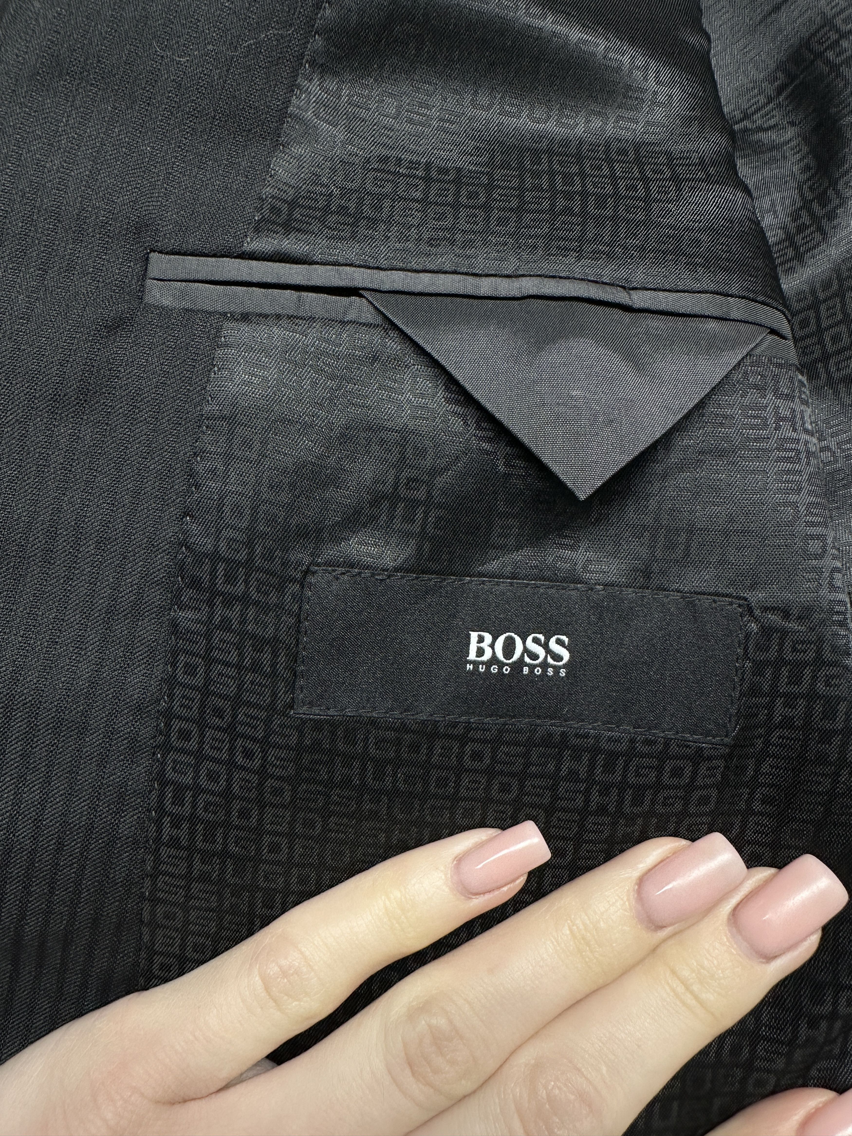 Hugo Boss Lanificio Tesse Biella For HUGO BOSS Wool Suit Blazer + Pant Size 42R - 9 Thumbnail