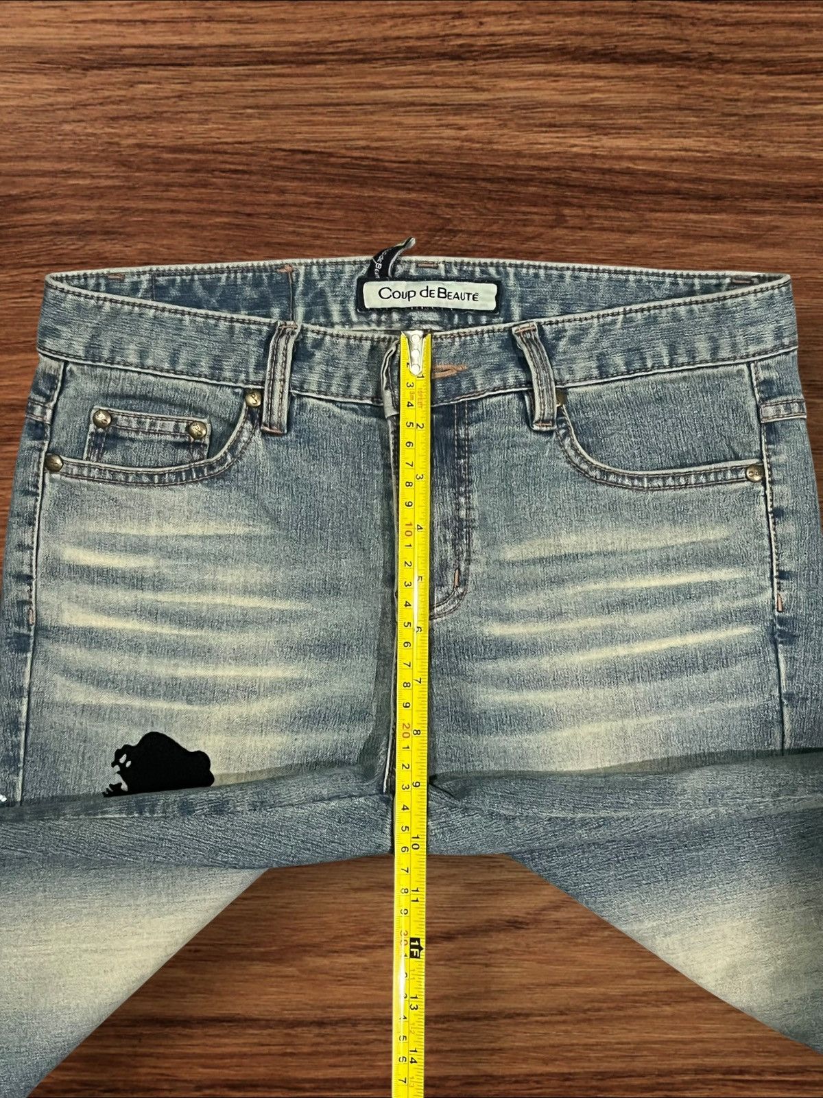 Japanese Brand Vintage Japanese Brand Customised Elegant Women Flare Jeans Size 28" / US 6 / IT 42 - 14 Thumbnail