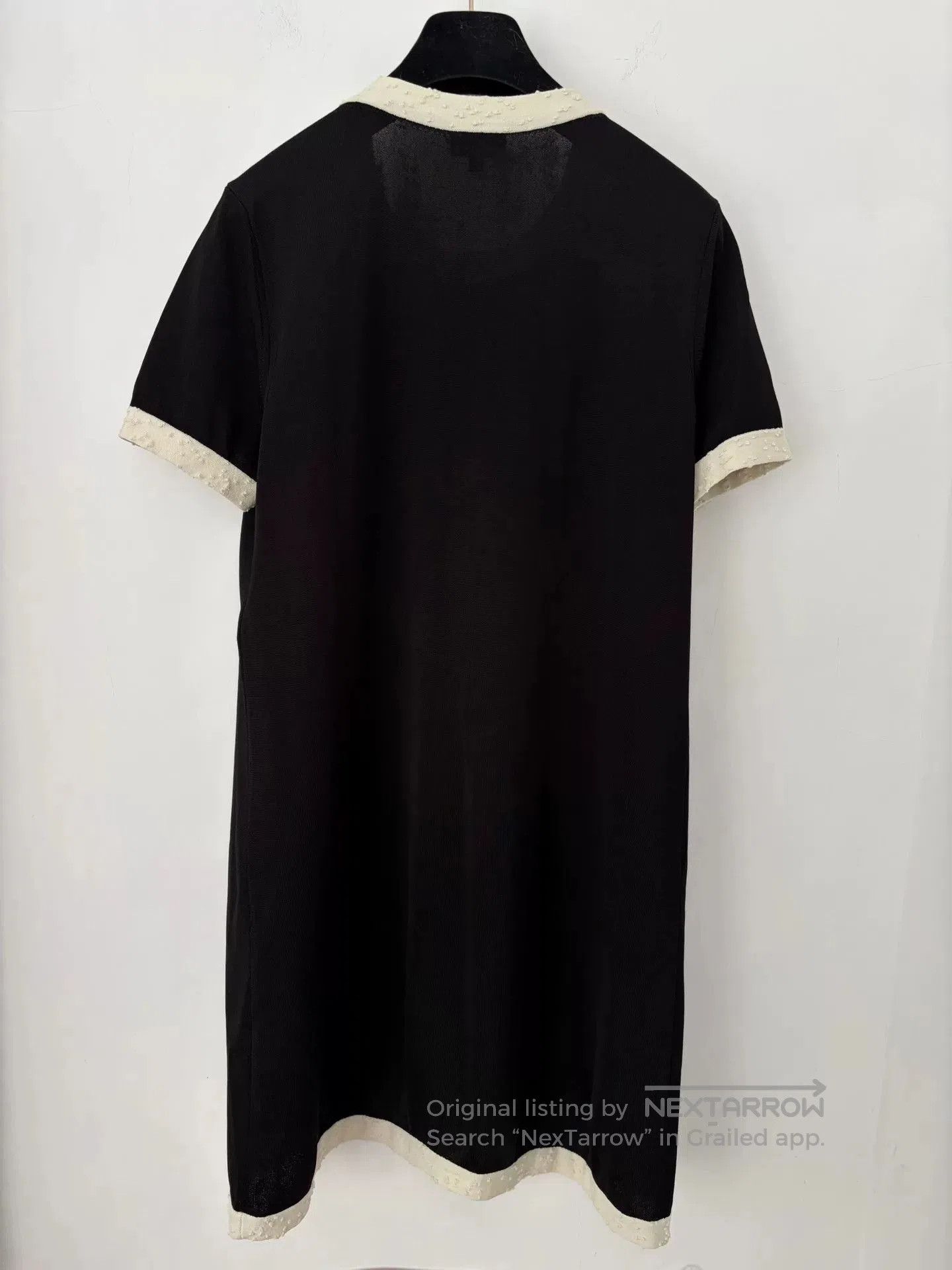 Chanel Chanel Black White Trim Short Sleeve Dress. Size US S / EU 44-46 / 1 - 2 Thumbnail