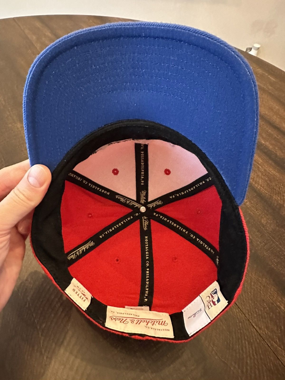 Mitchell & Ness Mitchell & Ness Washington Bullets Fitted Hat-Size 7 1/4 Size ONE SIZE - 7 Thumbnail