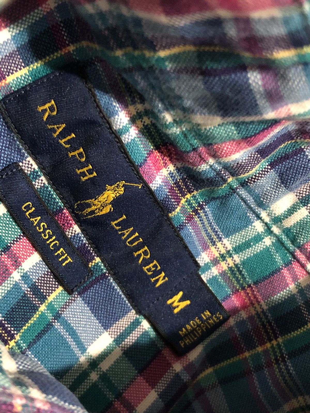 Polo Ralph Lauren Polo Ralph Lauren Plaid Button Down Size US M / EU 48-50 / 2 - 6 Thumbnail