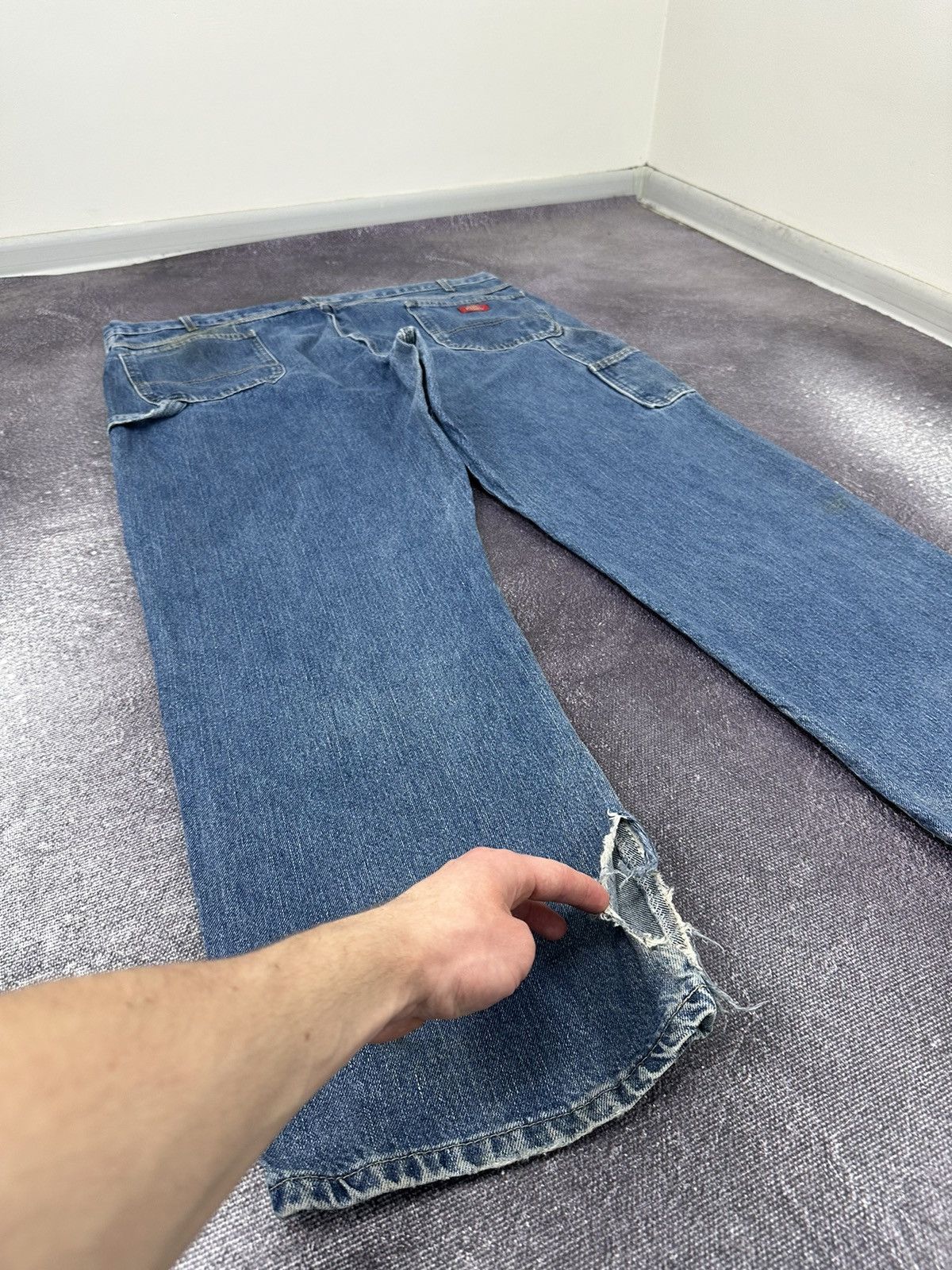 Dickies Vintage Dickies Baggy Denim Carpenter Opium USA Work Pants Size US 44 / EU 60 - 3 Thumbnail