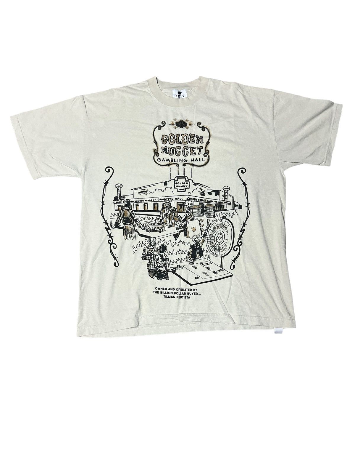 Warren Lotas Golden Ticket Tshirt XL