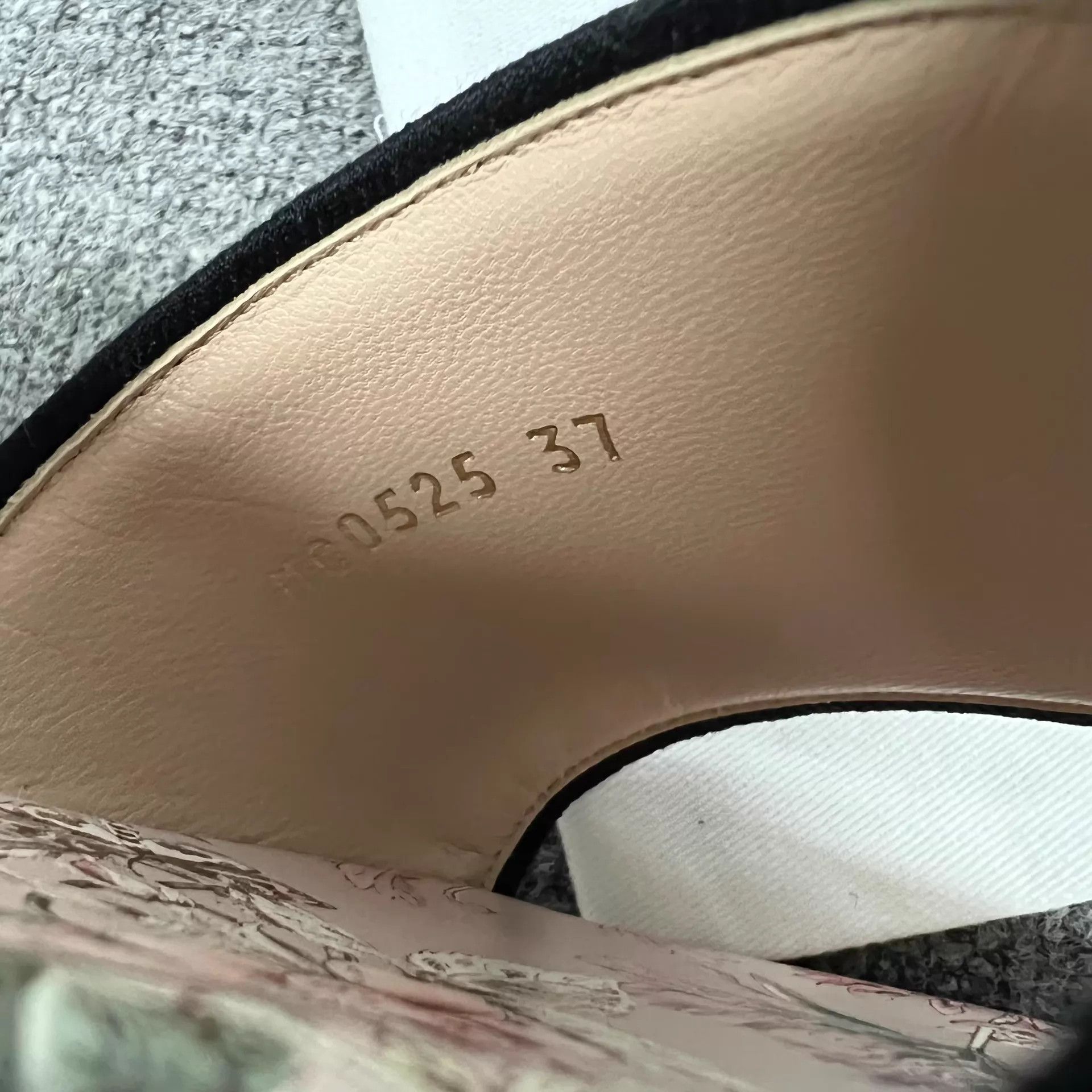 Dior Dior Flower Logo Slipper 37 with box Size US 6.5 / IT 36.5 - 6 Thumbnail