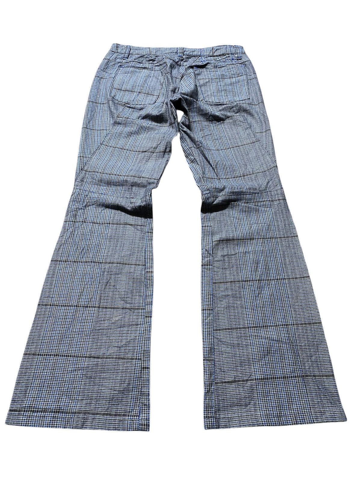 Marithe + Francois Girbaud Flared Marithe Franchois Girbaud Checkered Made in Italy Size 28" / US 6 / IT 42 - 8 Thumbnail