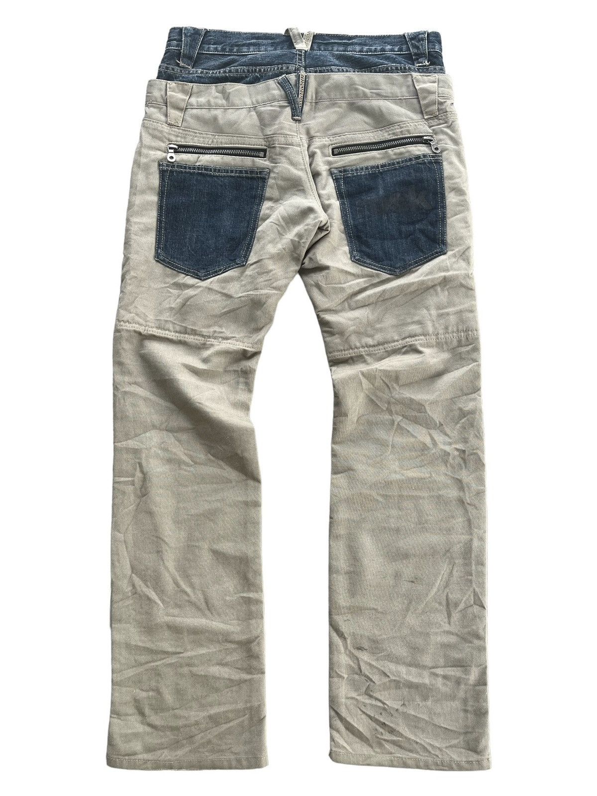 PPFM PPFM DOUBLE LAYER HYBRID DENIM SEDITIONARIES JAPANESE PUNK Size US 29 - 2 Thumbnail
