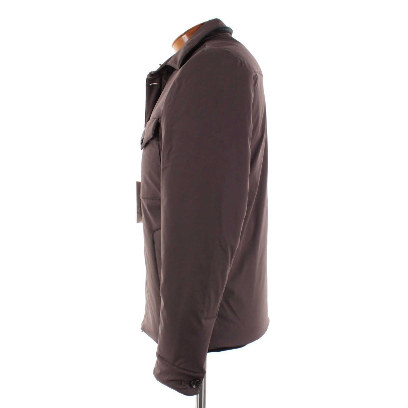 Luciano Barbera Luciano Barbera Overshirt Size L US In Brown Polyamide Blend Size US L / EU 52-54 / 3 - 5 Thumbnail