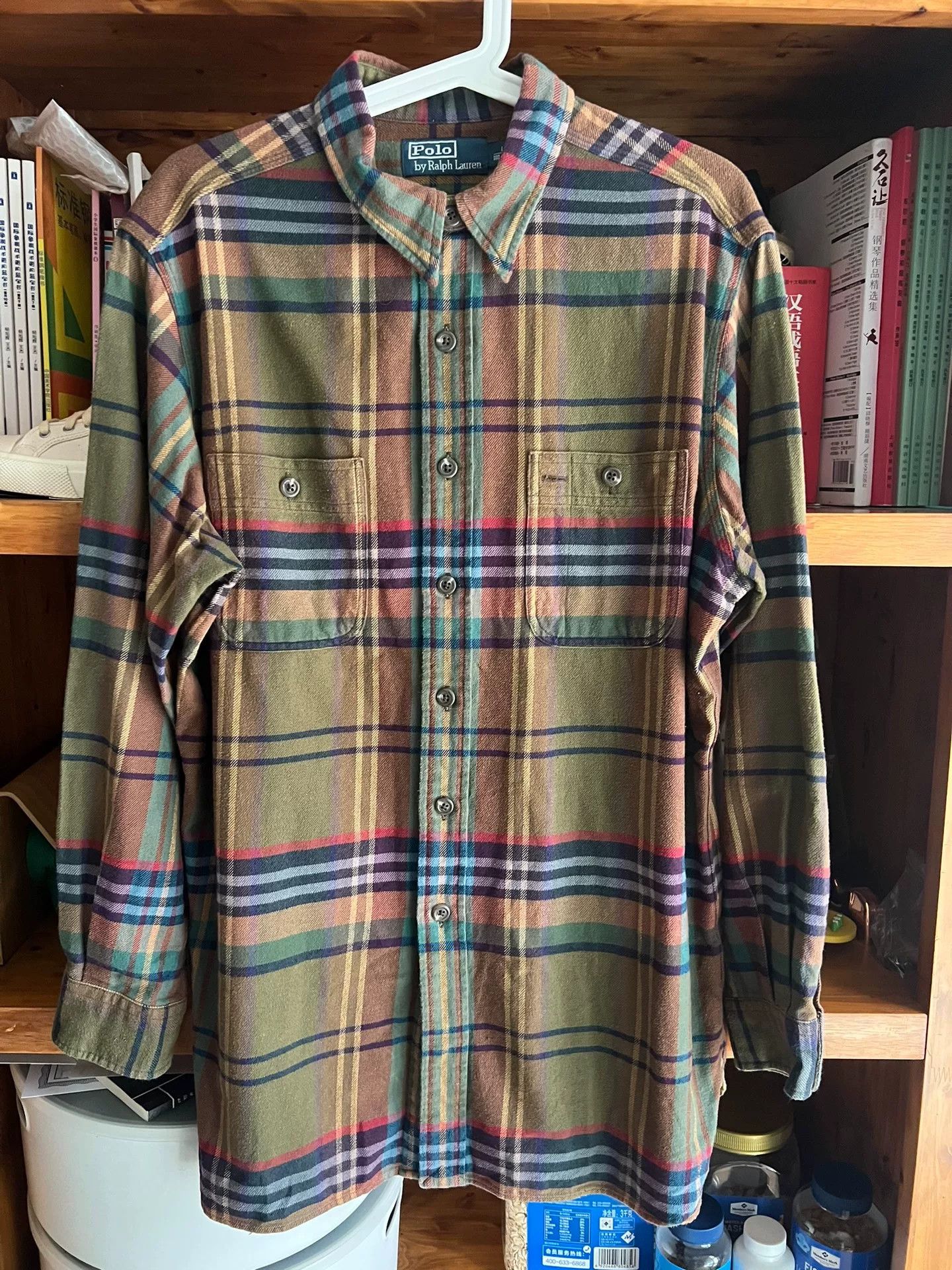 Ralph Lauren Ralph Lauren Plaid Shirt with Elbow Patches Size US L / EU 52-54 / 3 - 1 Thumbnail