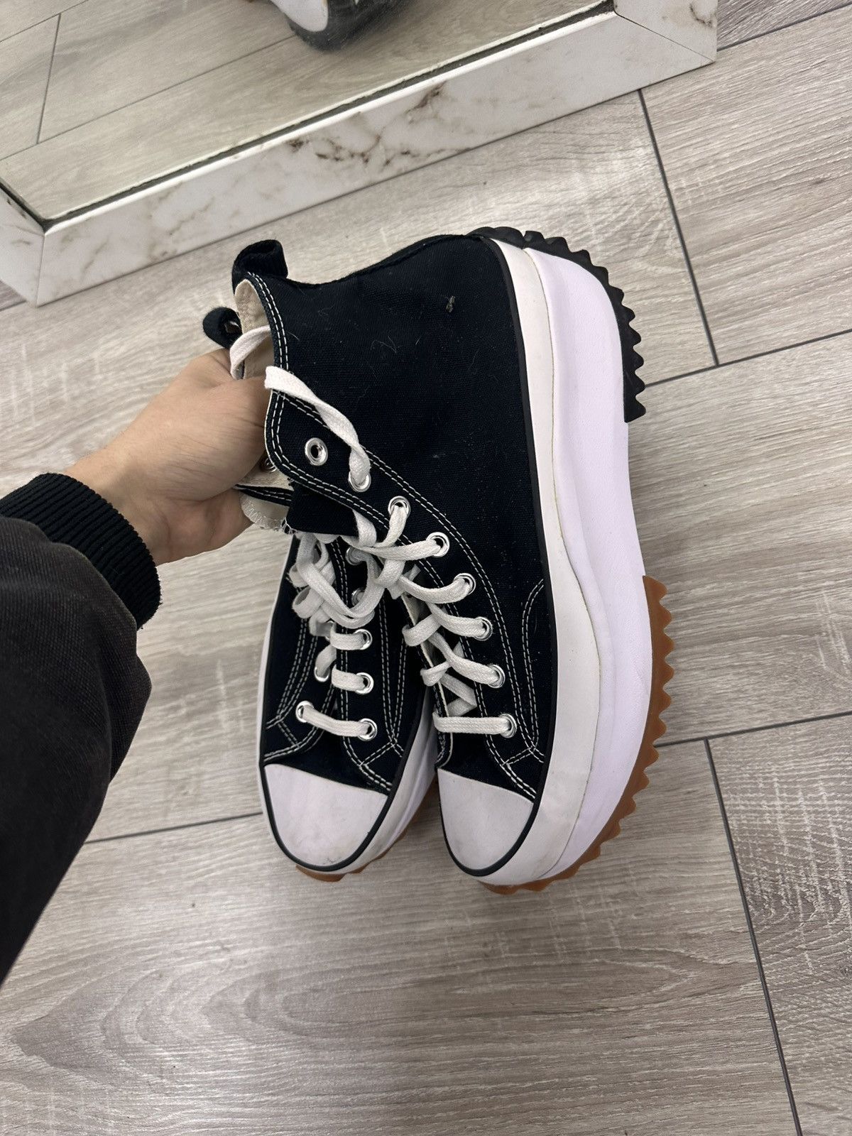 Converse Converse Run Stake High Mens Sneakers US 10 Size US 10 / EU 43 - 5 Thumbnail