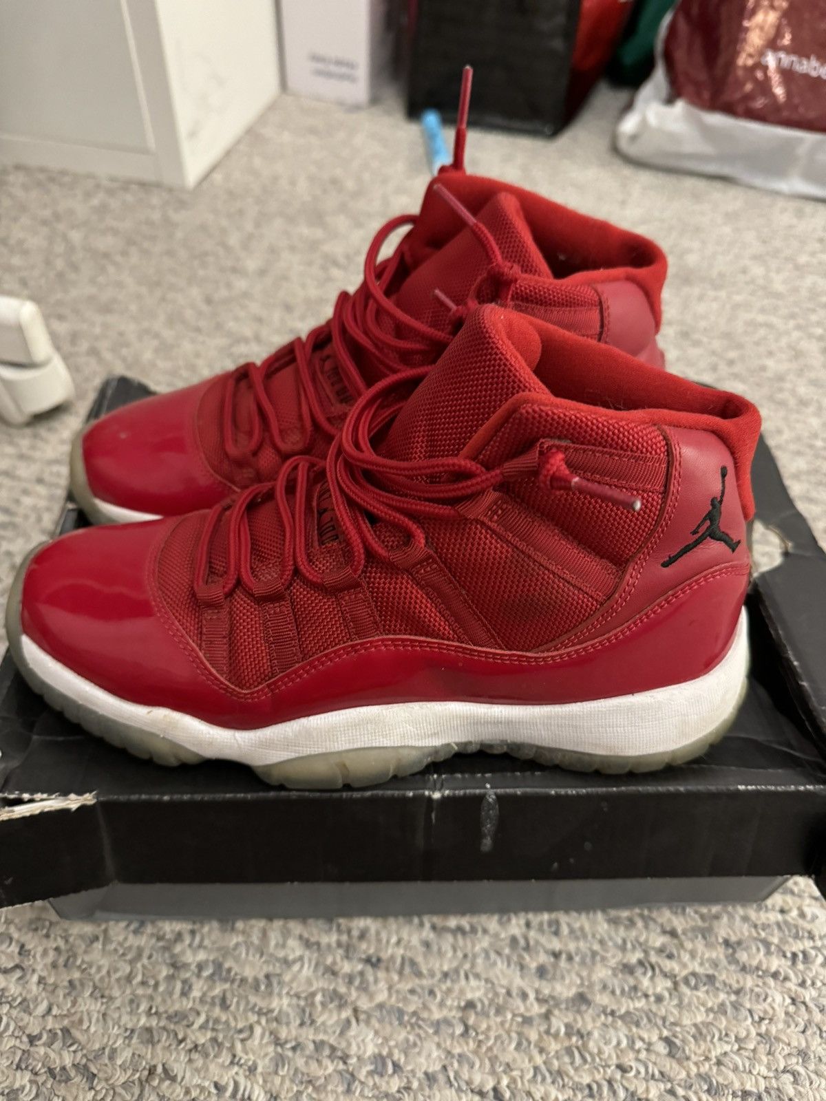 Jordan Brand Jordan 11 Retro Win Like 96 GS Size US 6 / EU 39 - 3 Thumbnail
