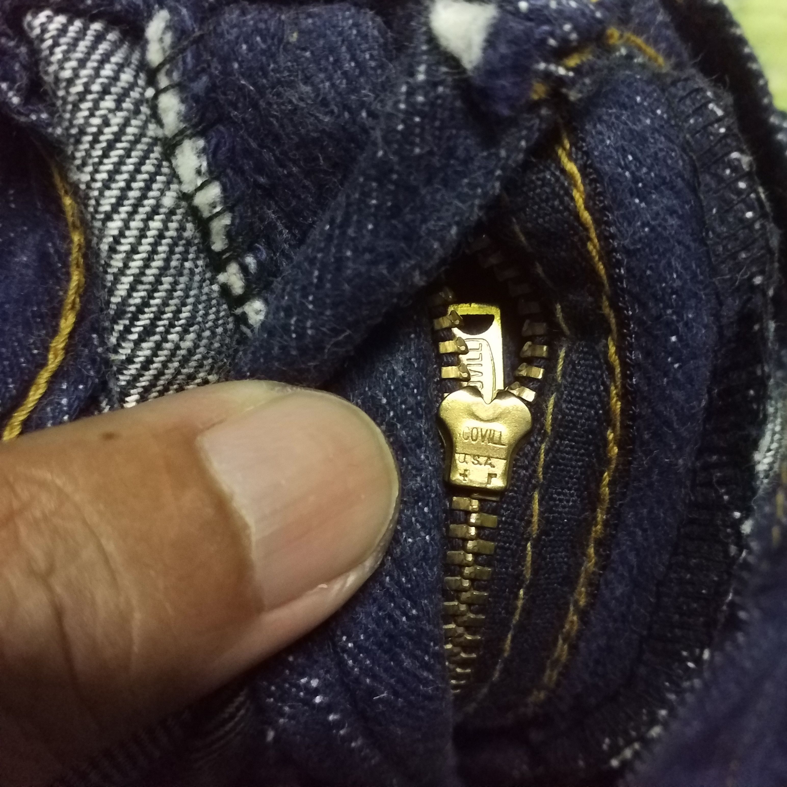 Vintage CANTON VINTAGE SCOVILL ZIPPER Size 32" / US 10 / IT 46 - 7 Thumbnail