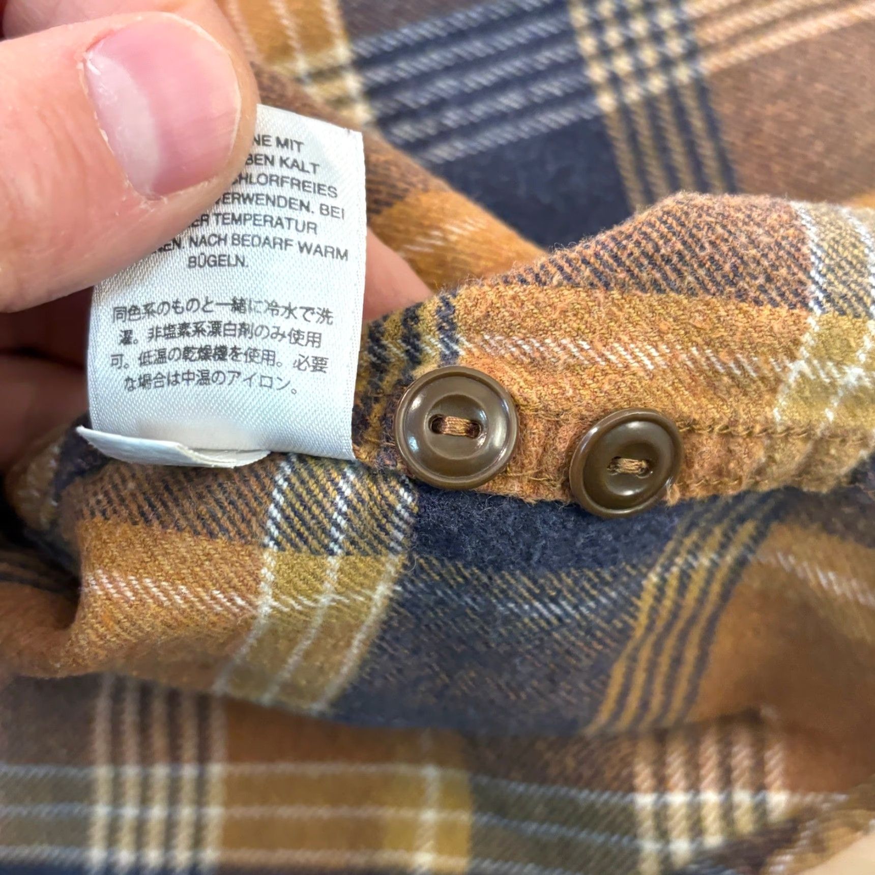 Wallace & Barnes Wallace & Barnes J.Crew Plaid Flannel Shirt S Blue Mens Casual Workwear Size US S / EU 44-46 / 1 - 7 Thumbnail