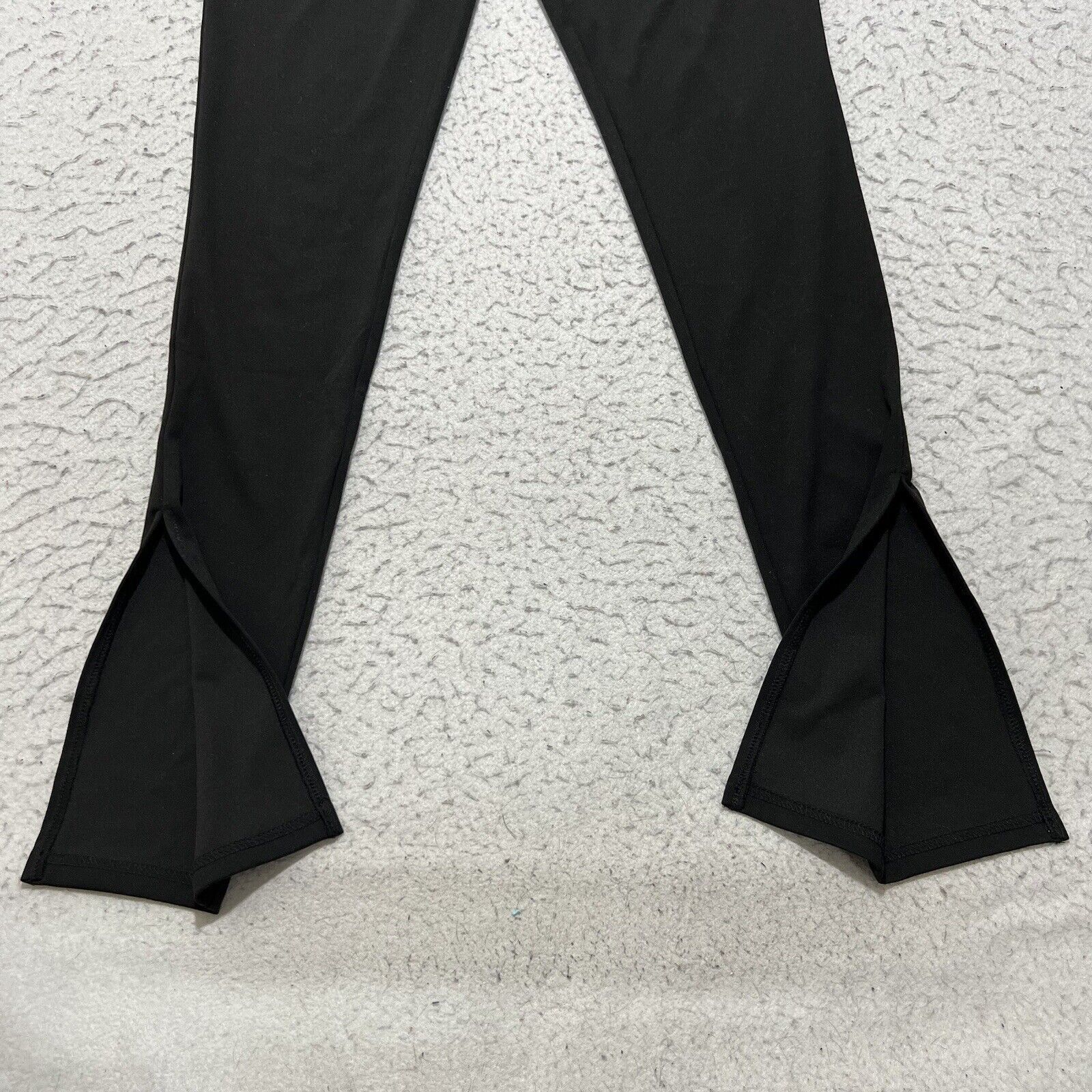 Nordstrom BP Nordstrom Black Leggings Slim Leg Slit Full Length NWT Size 26" / US 2 / IT 38 - 3 Thumbnail