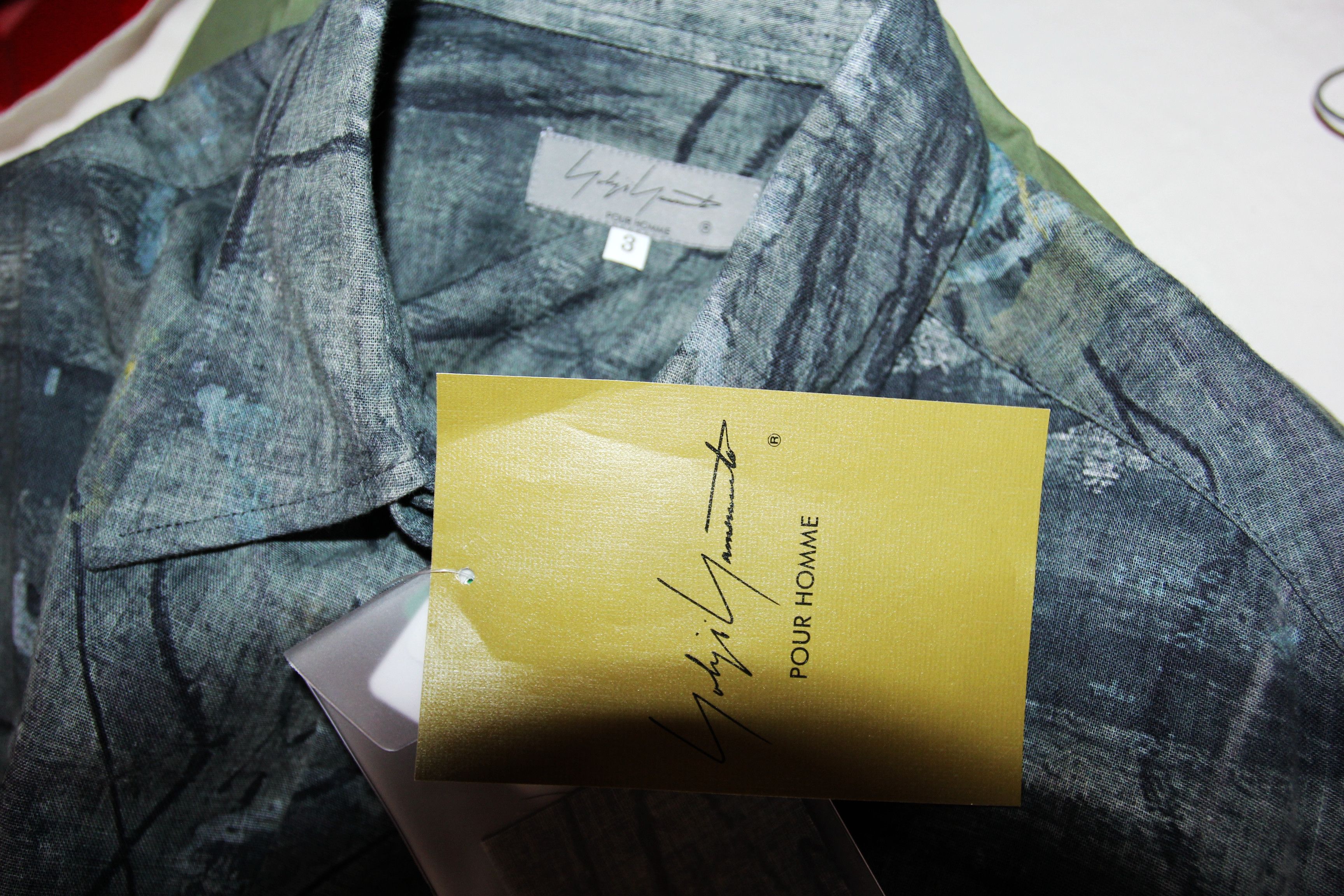 Yohji Yamamoto BNWT SS23 YOHJI YAMAMOTO POUR HOMME YYPH ASAKURA SHIRT 3 Size US L / EU 52-54 / 3 - 9 Thumbnail