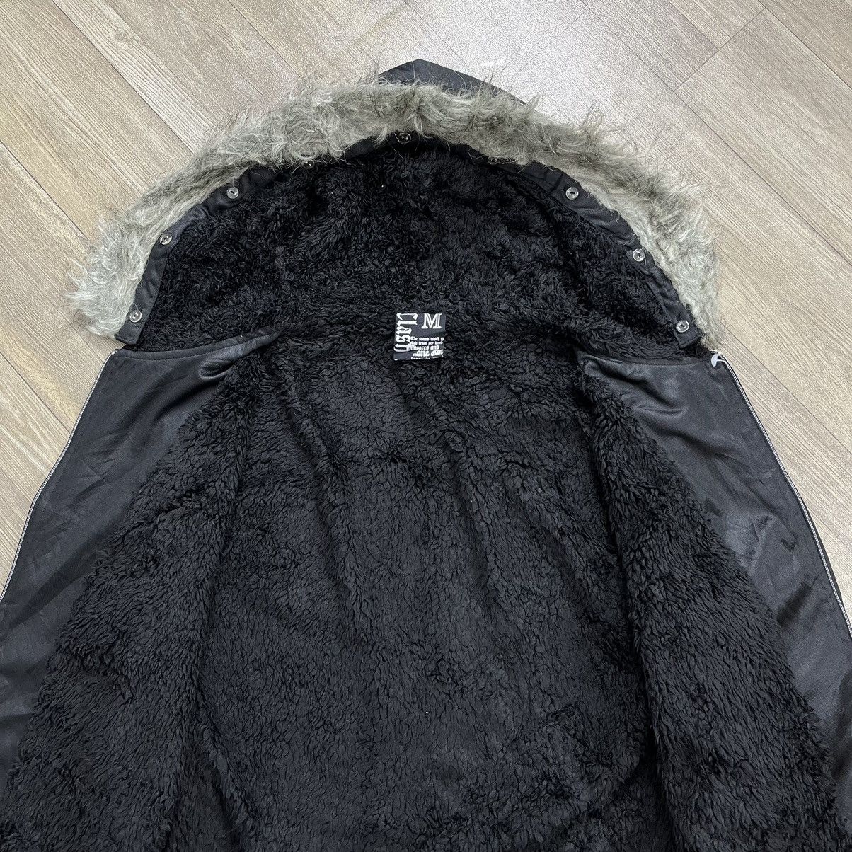 If Six Was Nine Y2K Clash Fur Cross Black on Black Skulls Goa Lgb Zip Hoodie Size US M / EU 48-50 / 2 - 9 Thumbnail