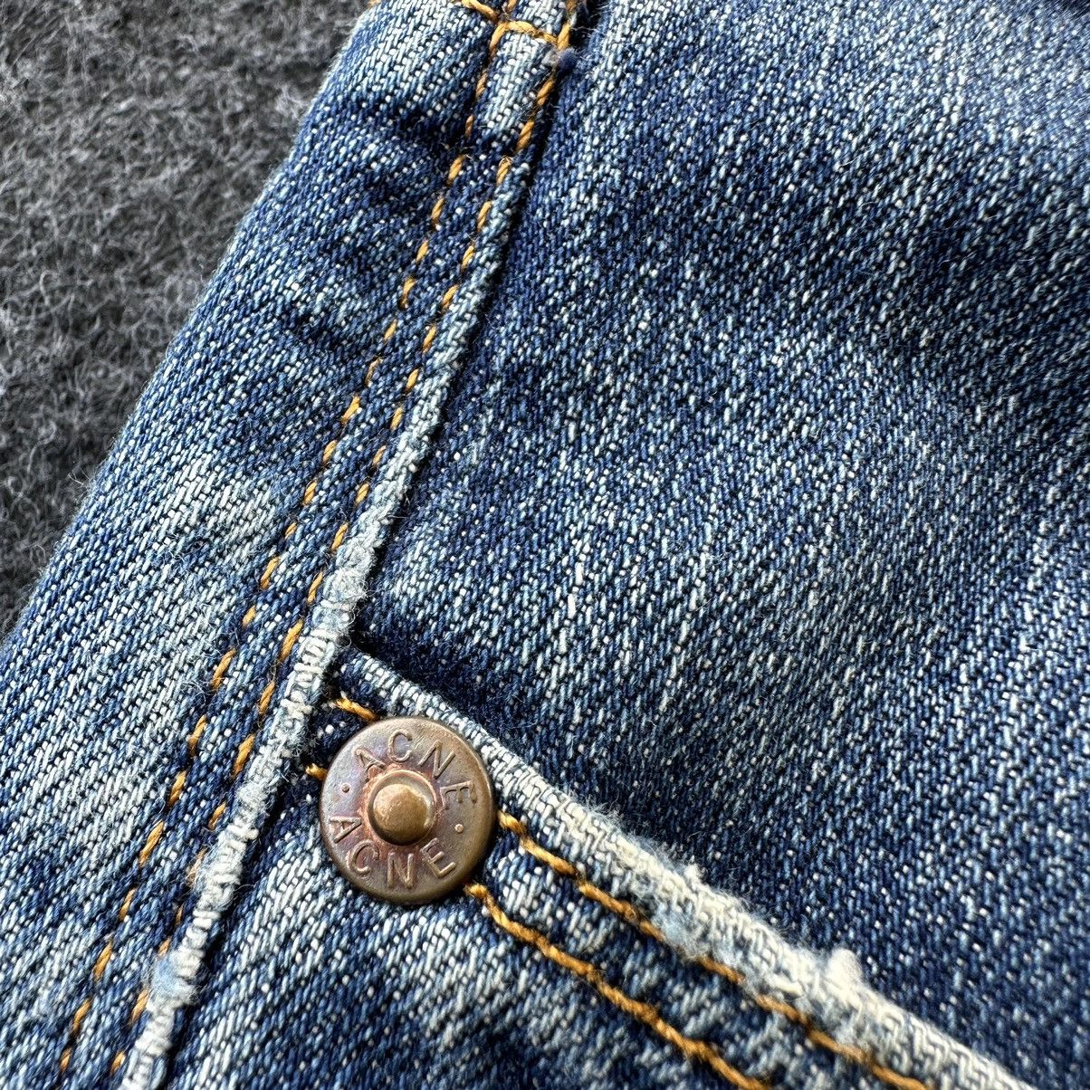 Acne Studios Vintage Acne Blue Washed Soft Denim D668 Size US 32 / EU 48 - 13 Thumbnail