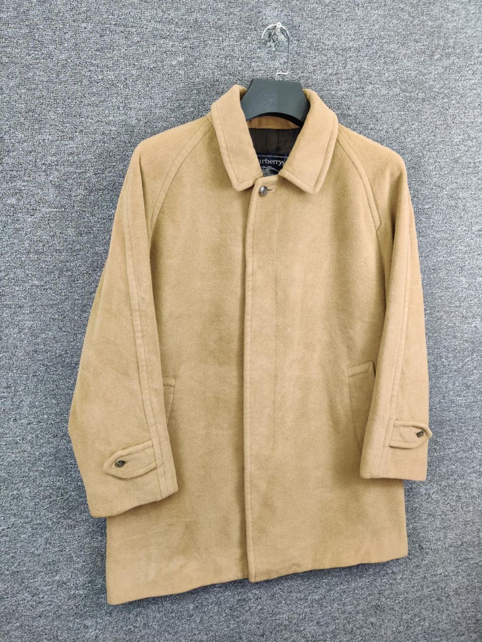 Burberry Vintage Burberry Wool Single Breasted Beige Coat Size US L / EU 52-54 / 3 - 5 Thumbnail