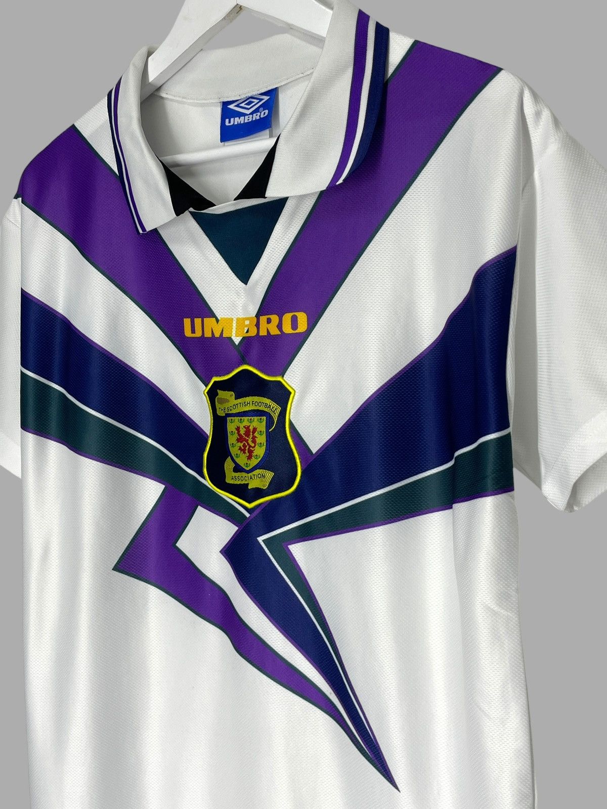 Umbro National Team Scotland Umbro 1994 Vintage Soccer Jersey Size US M / EU 48-50 / 2 - 7 Thumbnail